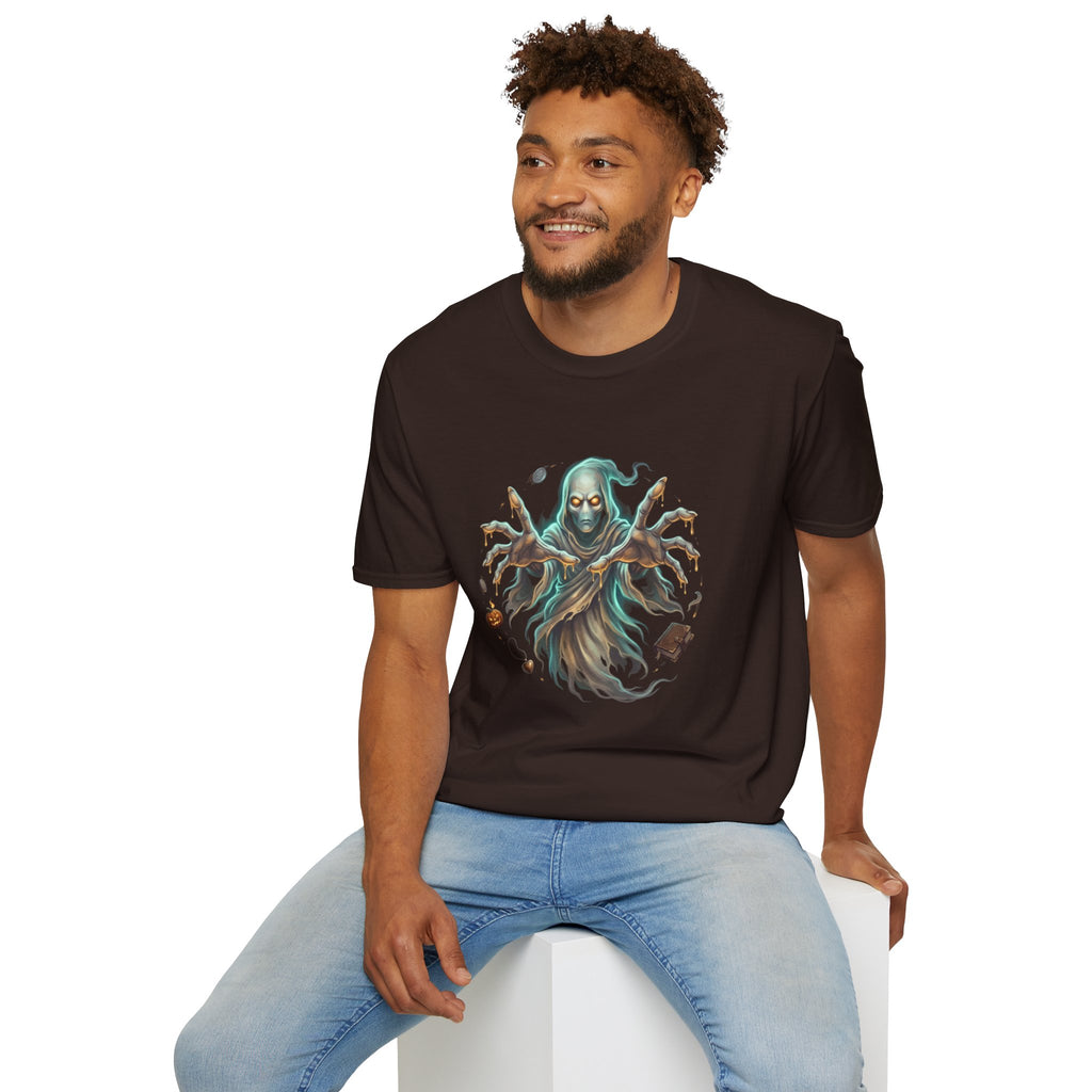 Hooded Specter Halloween Unisex Softstyle T-Shirt