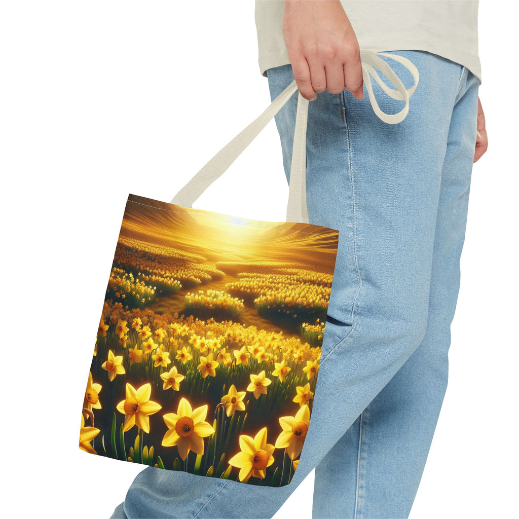 Sea of Daffodils Tote Bag (AOP)