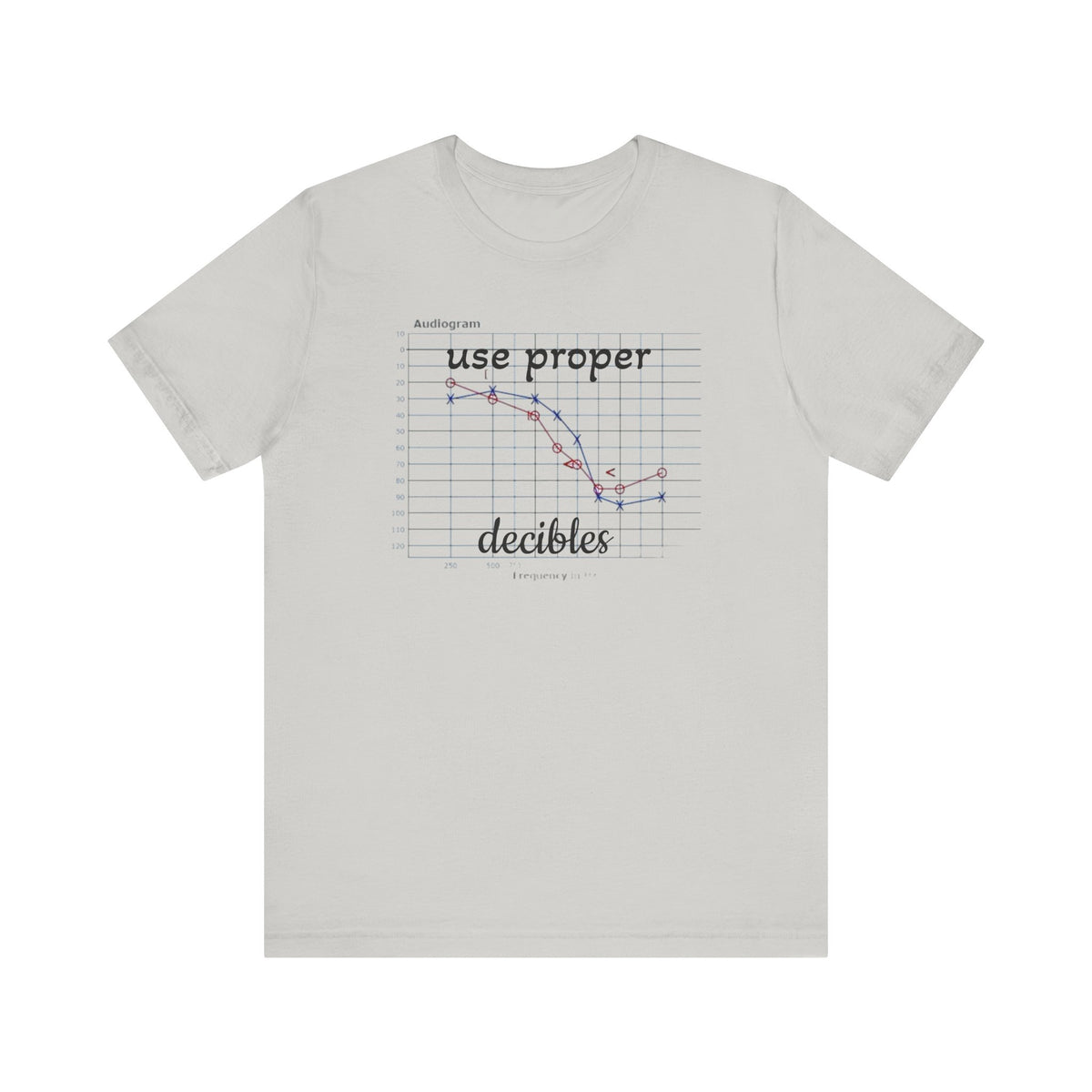 DECIBEL METER Jersey Short Sleeve Tee