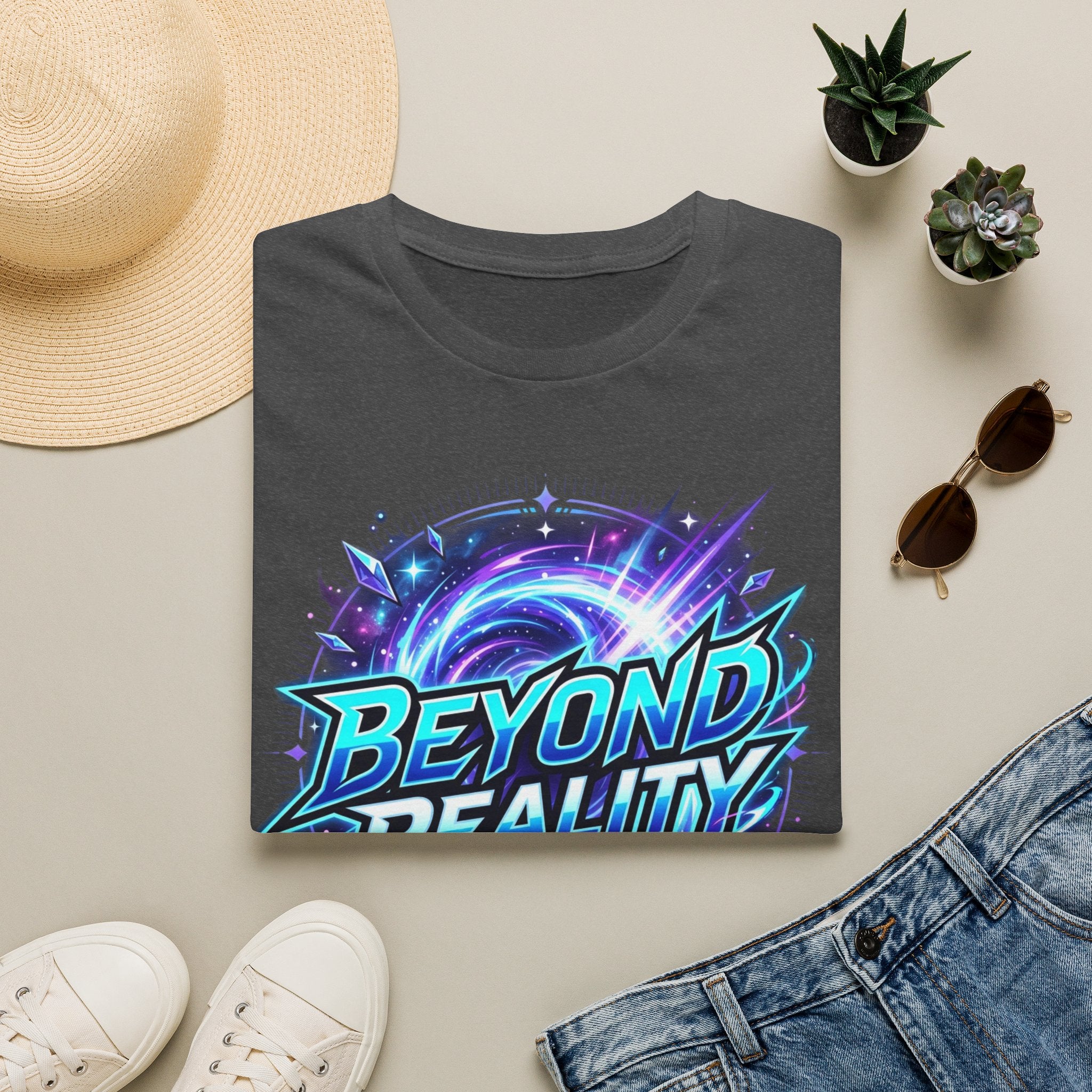 Beyond Reality Graphic T‑Shirt — Cosmic Portal Gaming Tee