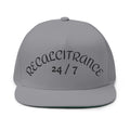 RECALCITRANCE Flat Bill Cap (Embroidery)