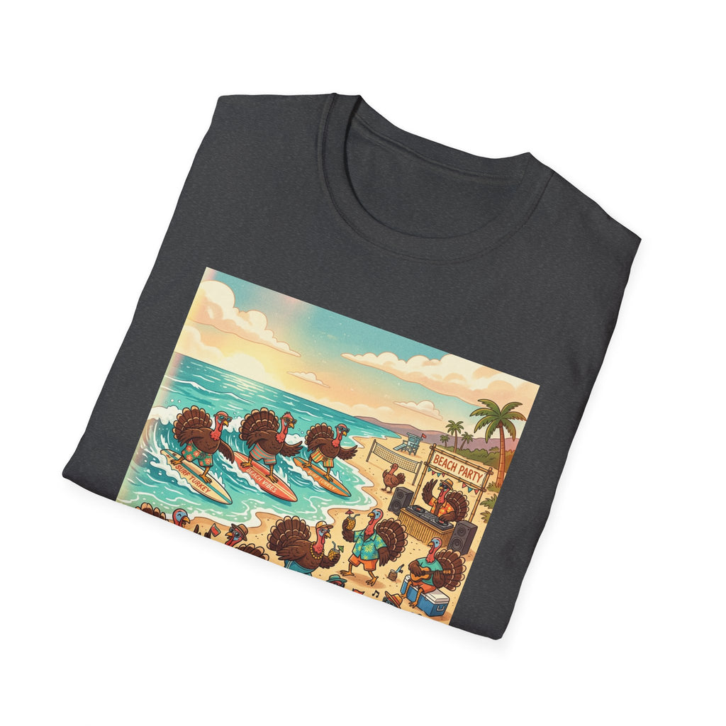 Tropical Beach Party T-Shirt – Colorful Summer Vacation Design