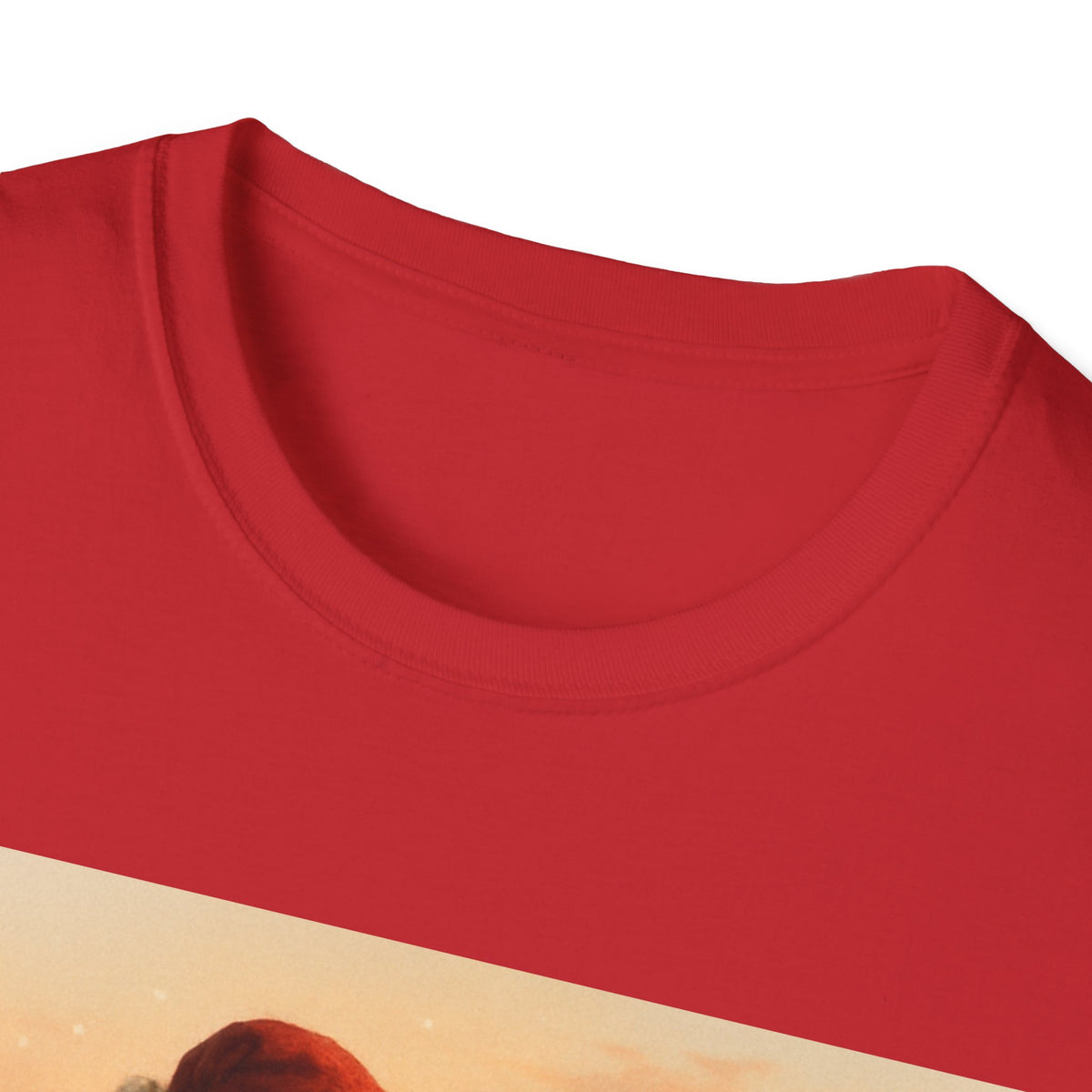 Santa Fishing Christmas T-Shirt