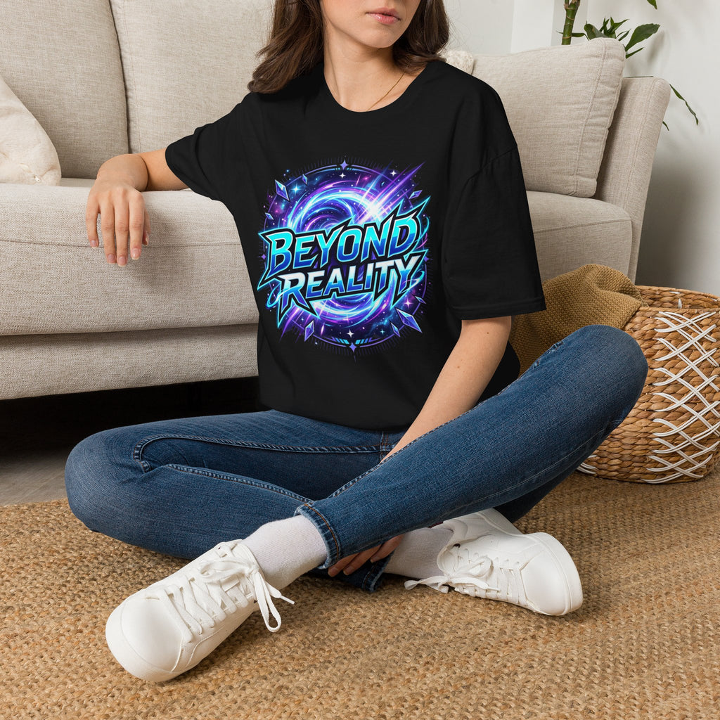 Beyond Reality Graphic T‑Shirt — Cosmic Portal Gaming Tee