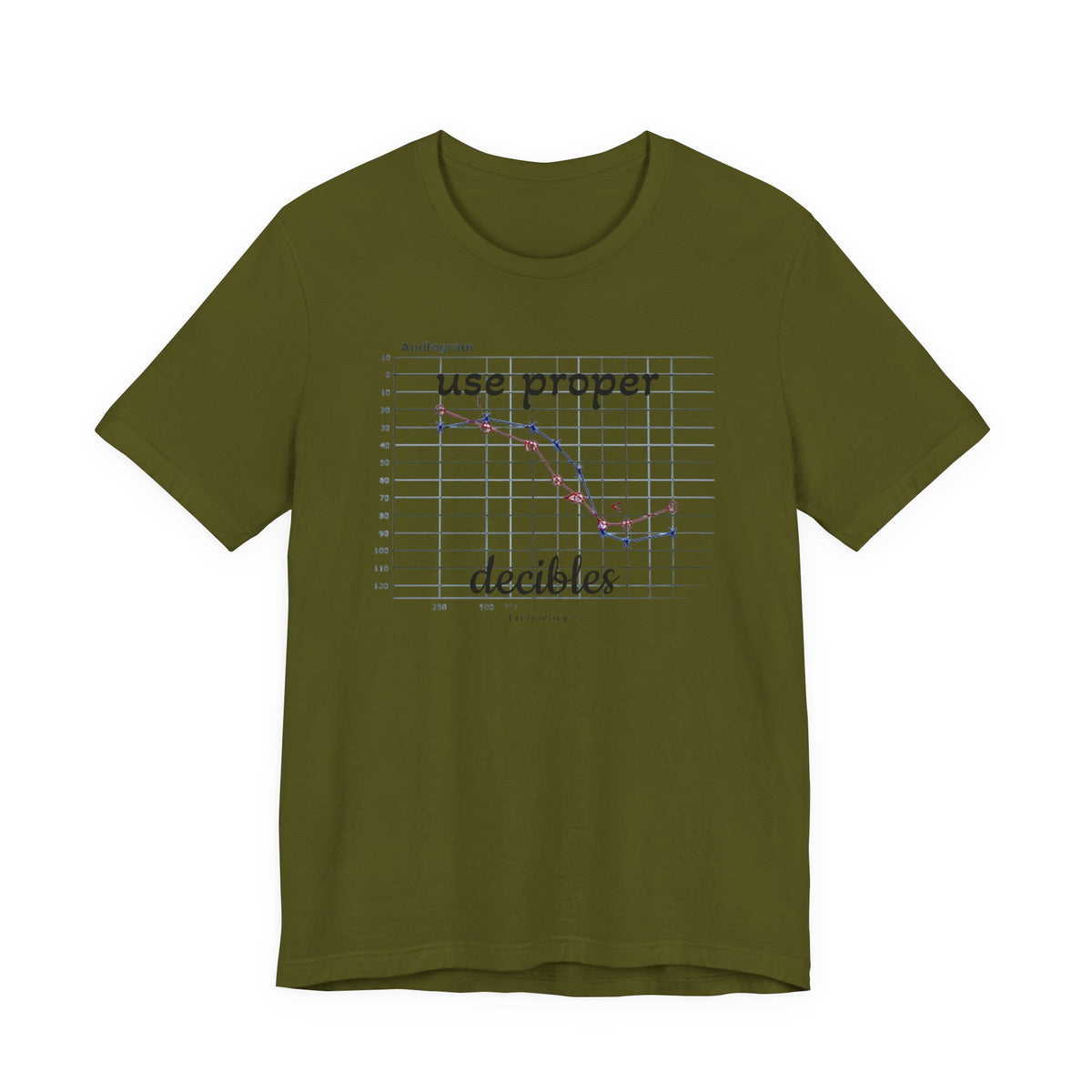 DECIBEL METER Jersey Short Sleeve Tee