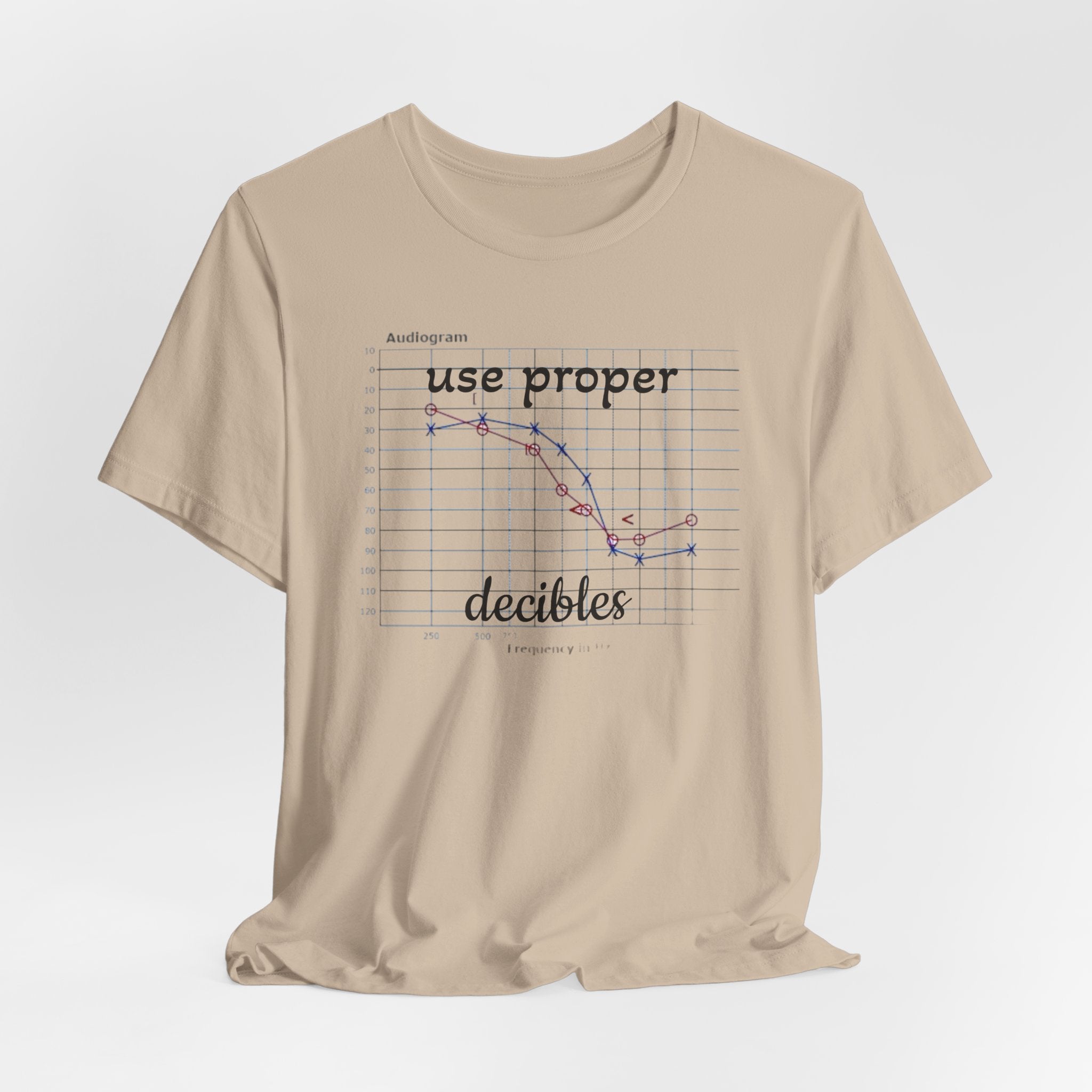 DECIBEL METER Jersey Short Sleeve Tee