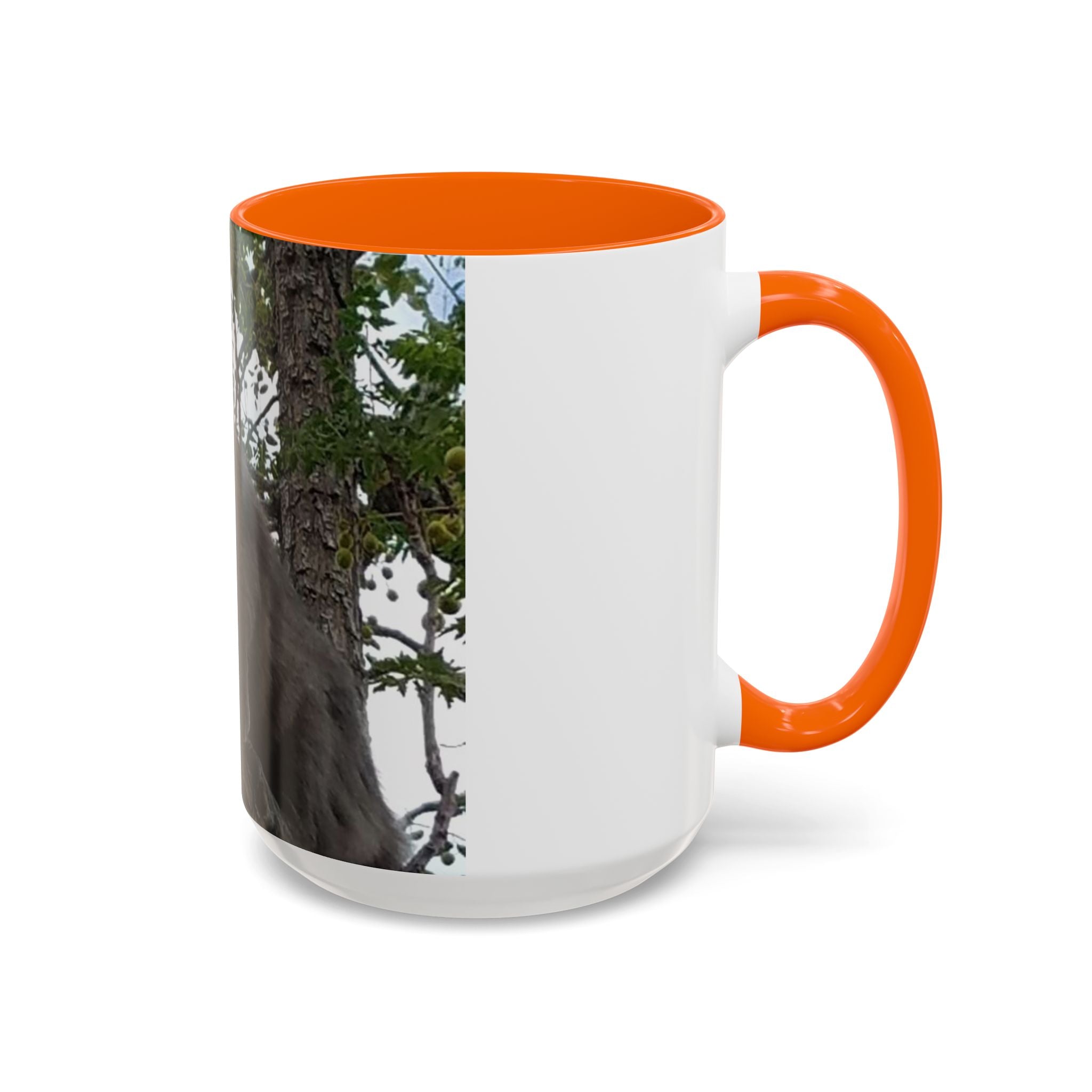Cat in a Tree Accent Coffee Mug (11oz, 15oz)