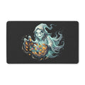 Hooded Ghost with Treasure Halloween Doormat