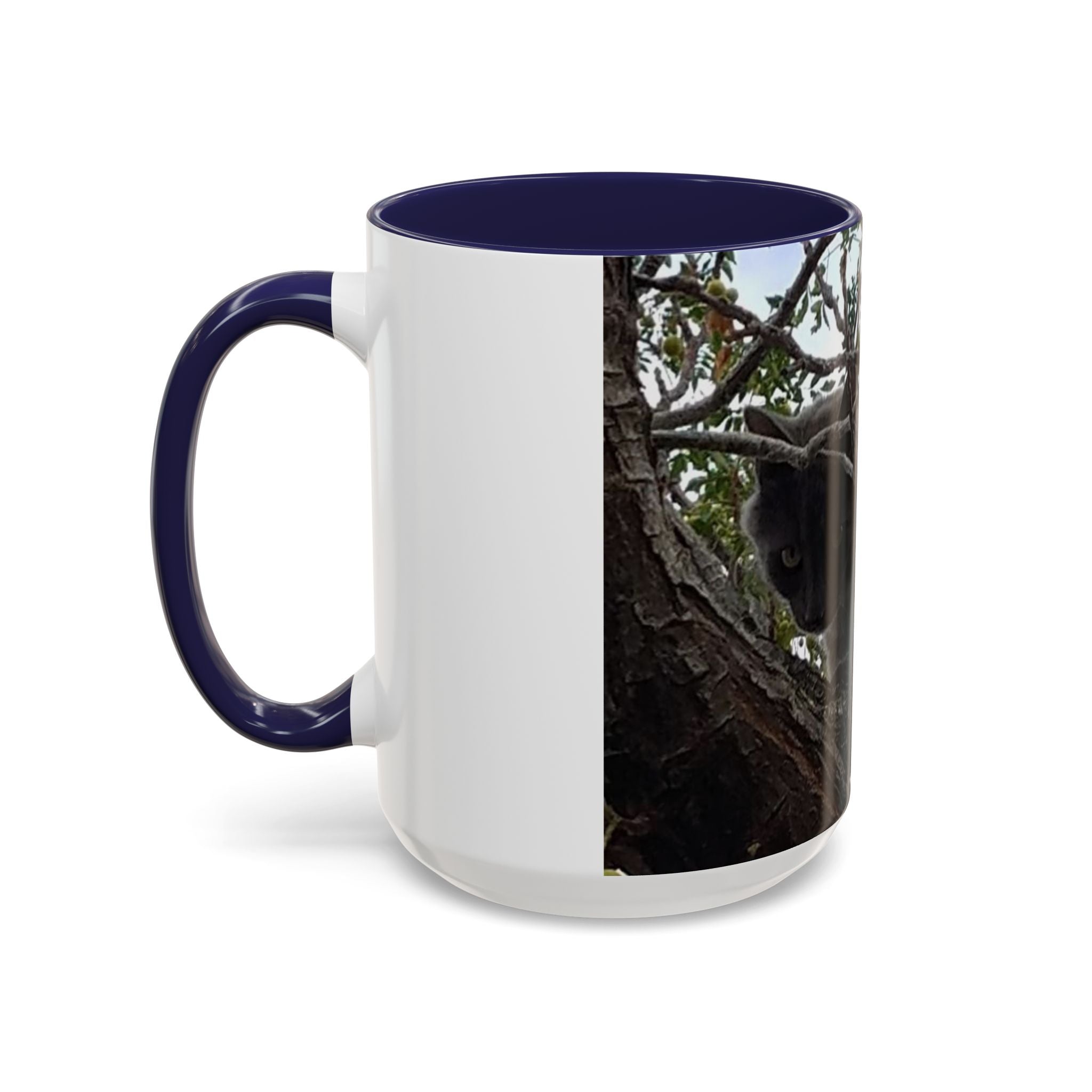 Cat in a Tree Accent Coffee Mug (11oz, 15oz)