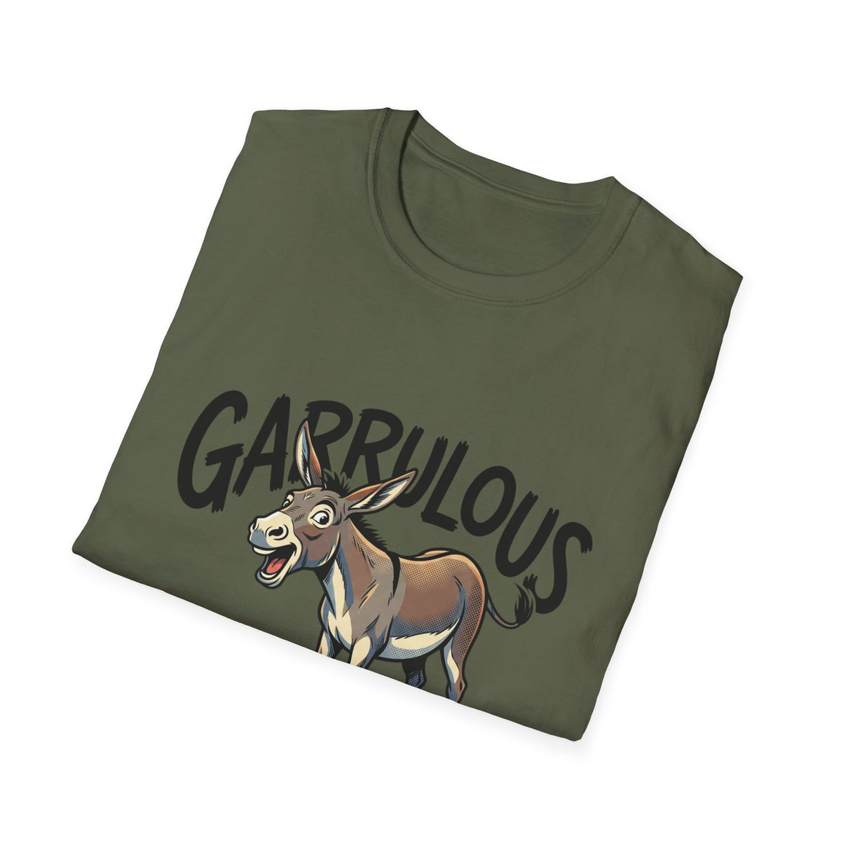 Garrulous Donkey Funny Animal T-Shirt