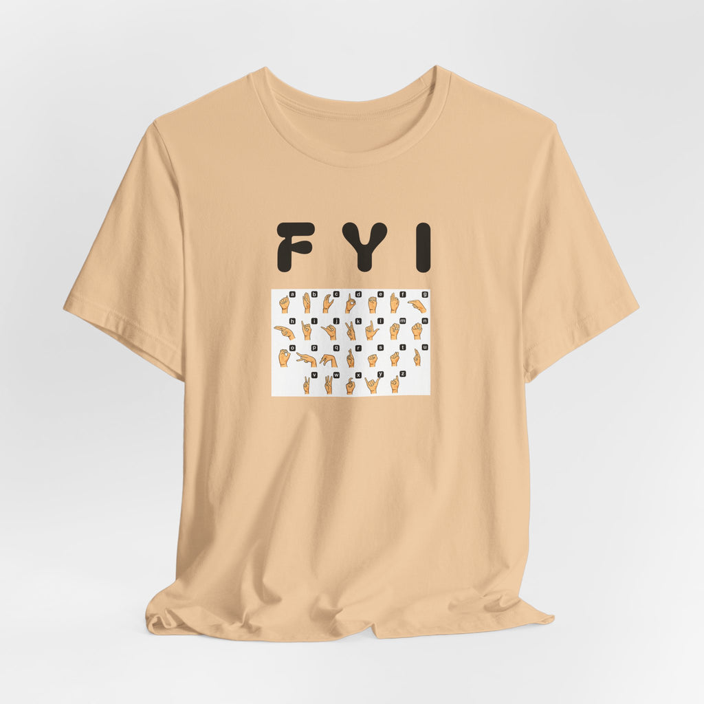 Unisex Jersey Short Sleeve Tee