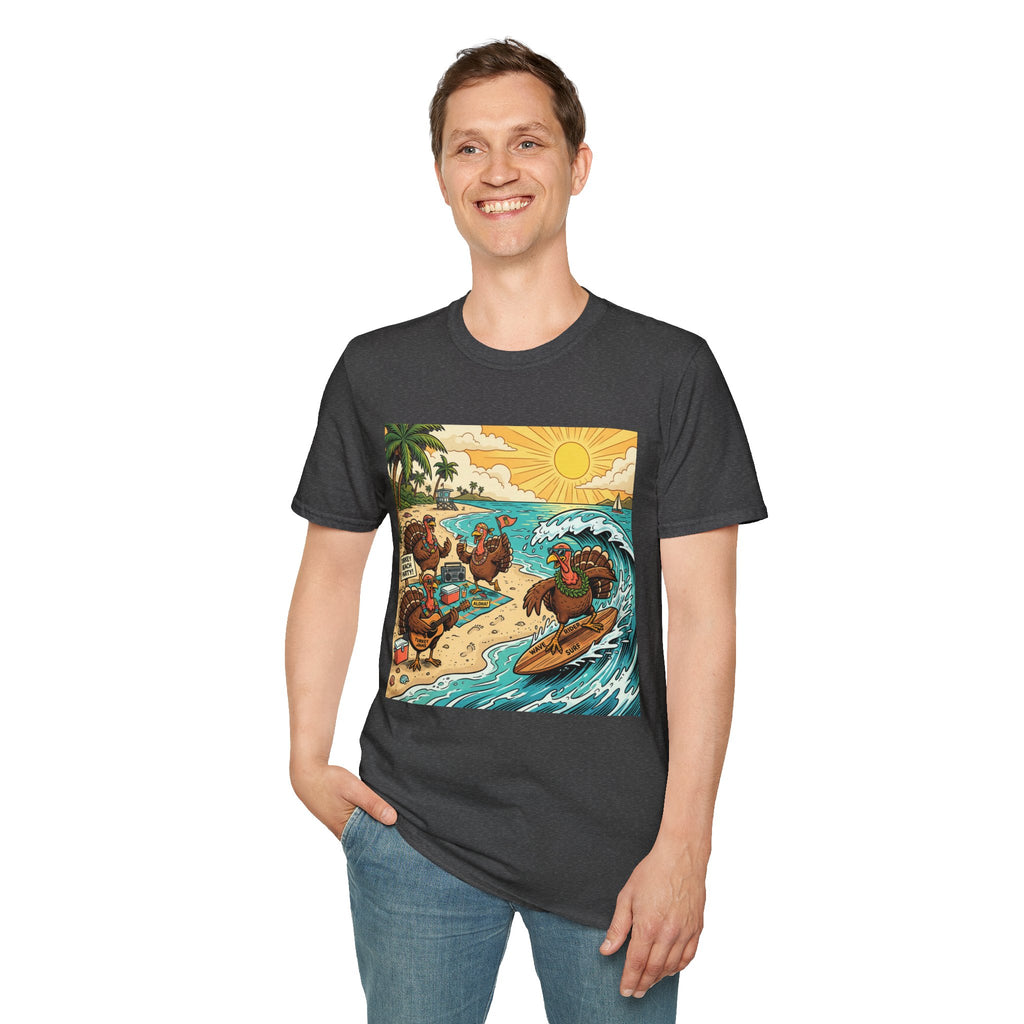 Surfing Turkey Beach Party T-Shirt