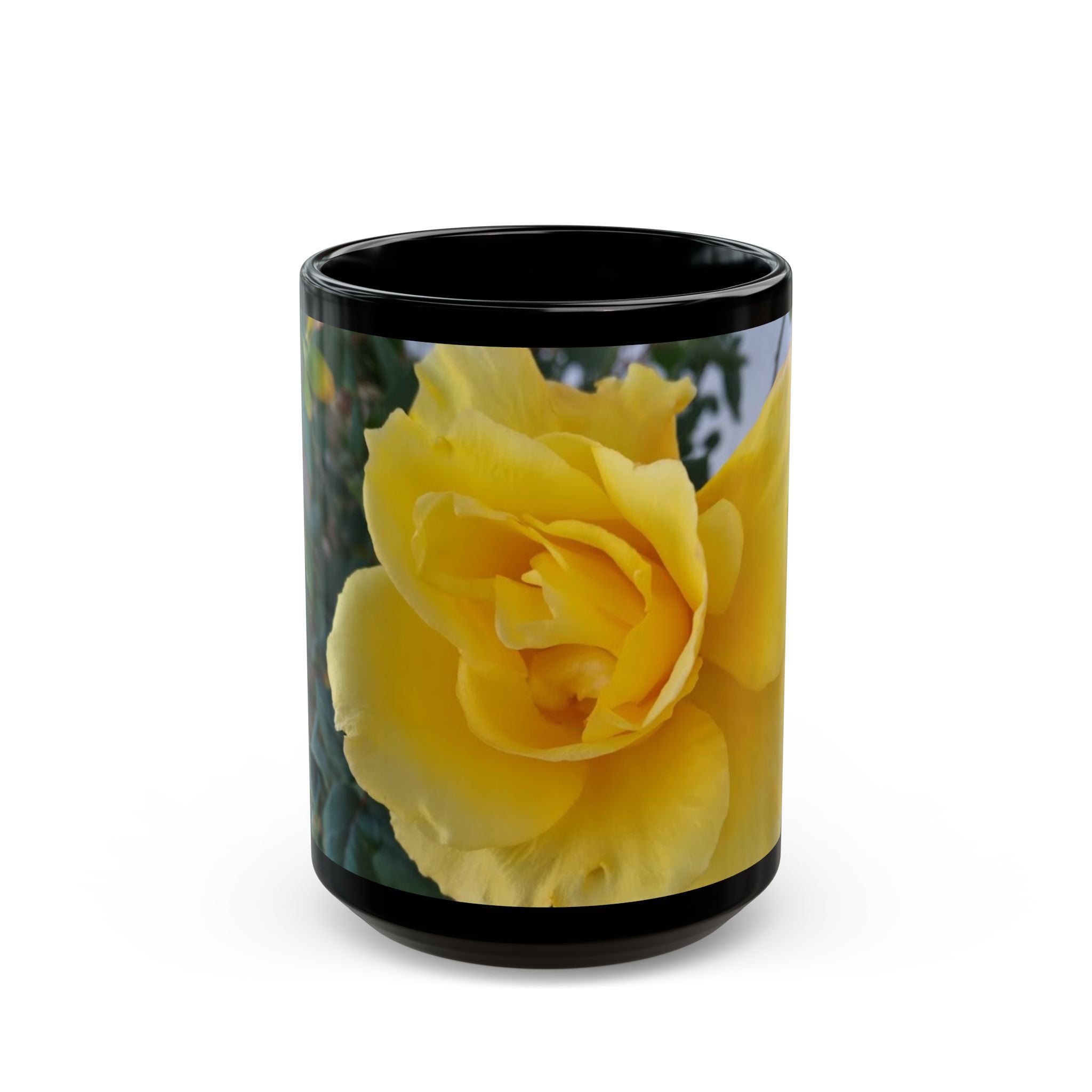 Yellow Rose Coffee Mug (11oz, 15oz)