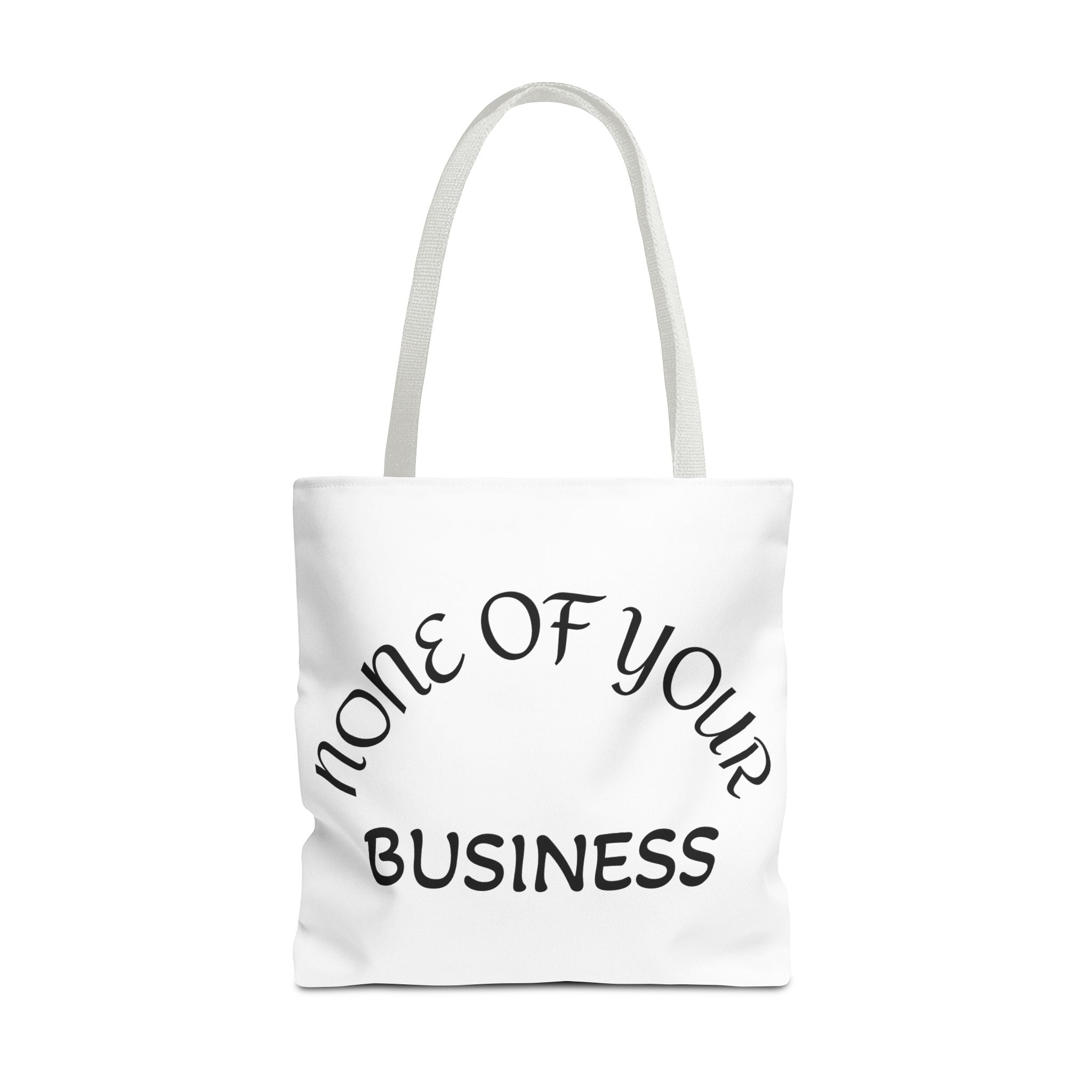 None of your Business (rat on the backside)Tote Bag (AOP)