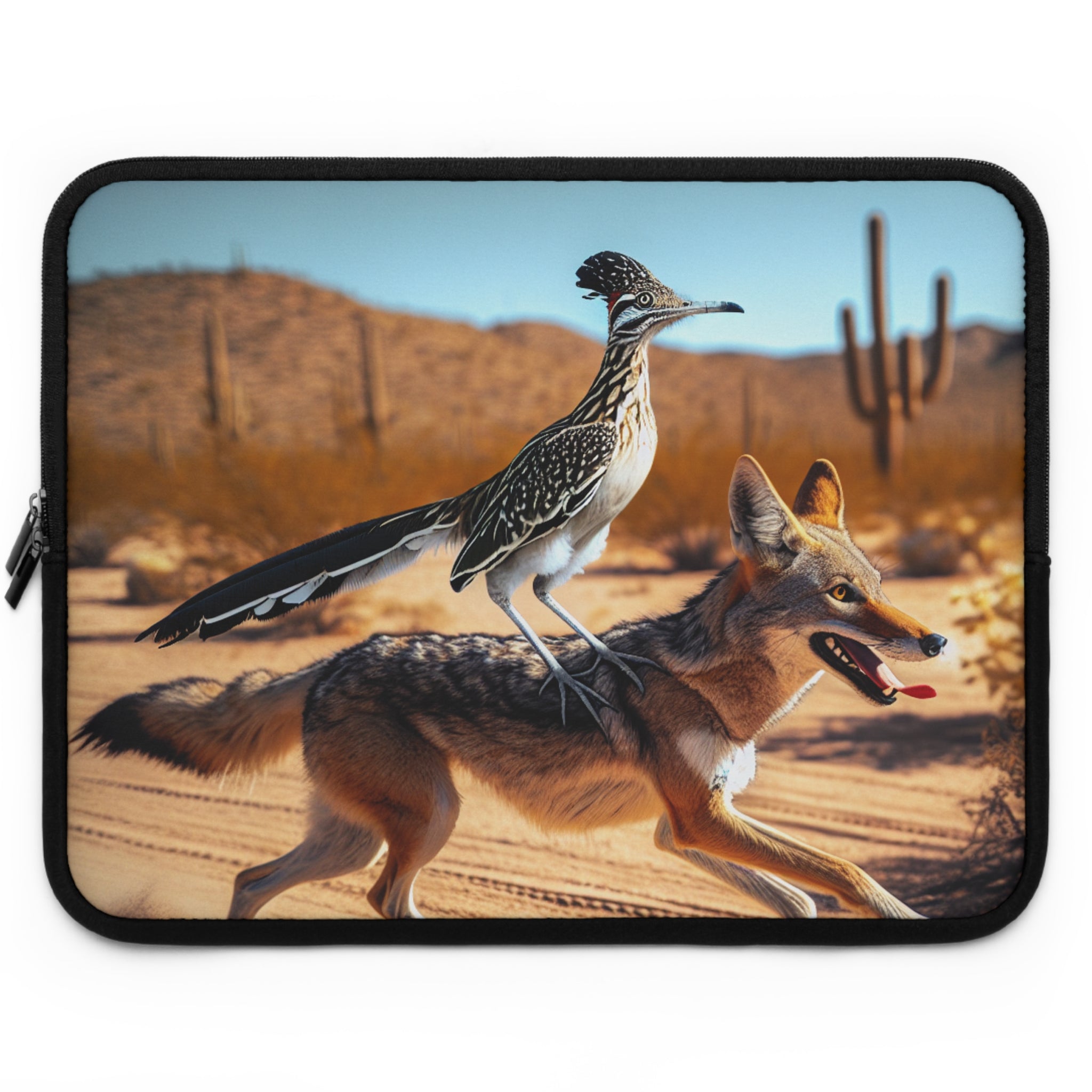 Roadrunner and Coyote Laptop Sleeve
