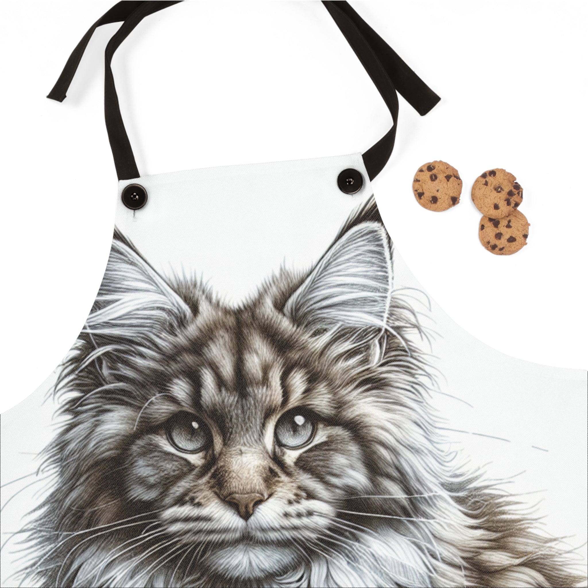 Maine Coon Cat Apron