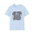 Wife Needs Peace & Quiet T‑Shirt — Funny Sedative Required Graphic Tee