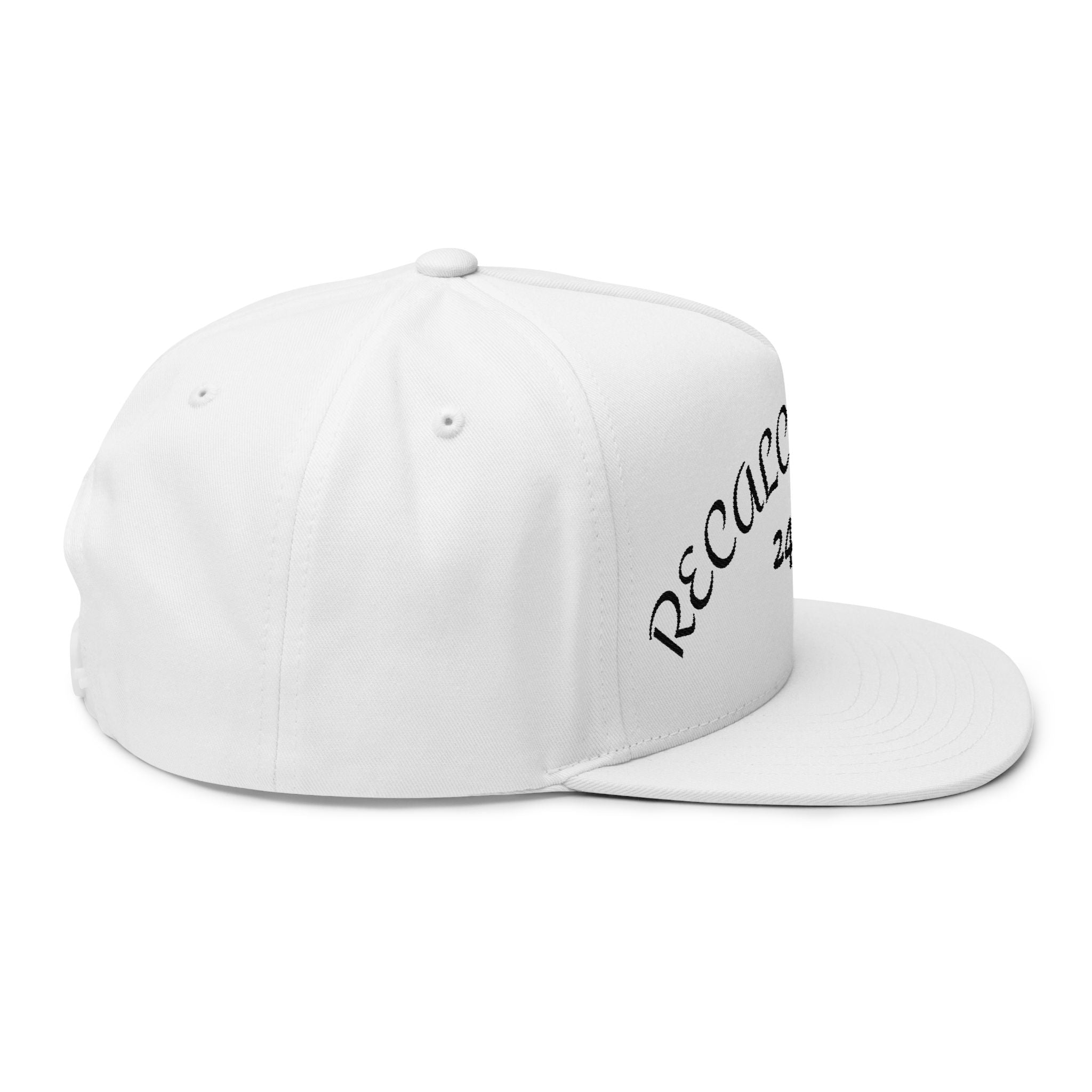 RECALCITRANCE Flat Bill Cap (Embroidery)