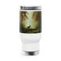 Deer in the Woods Stainless Steel Travel Mug (15oz)