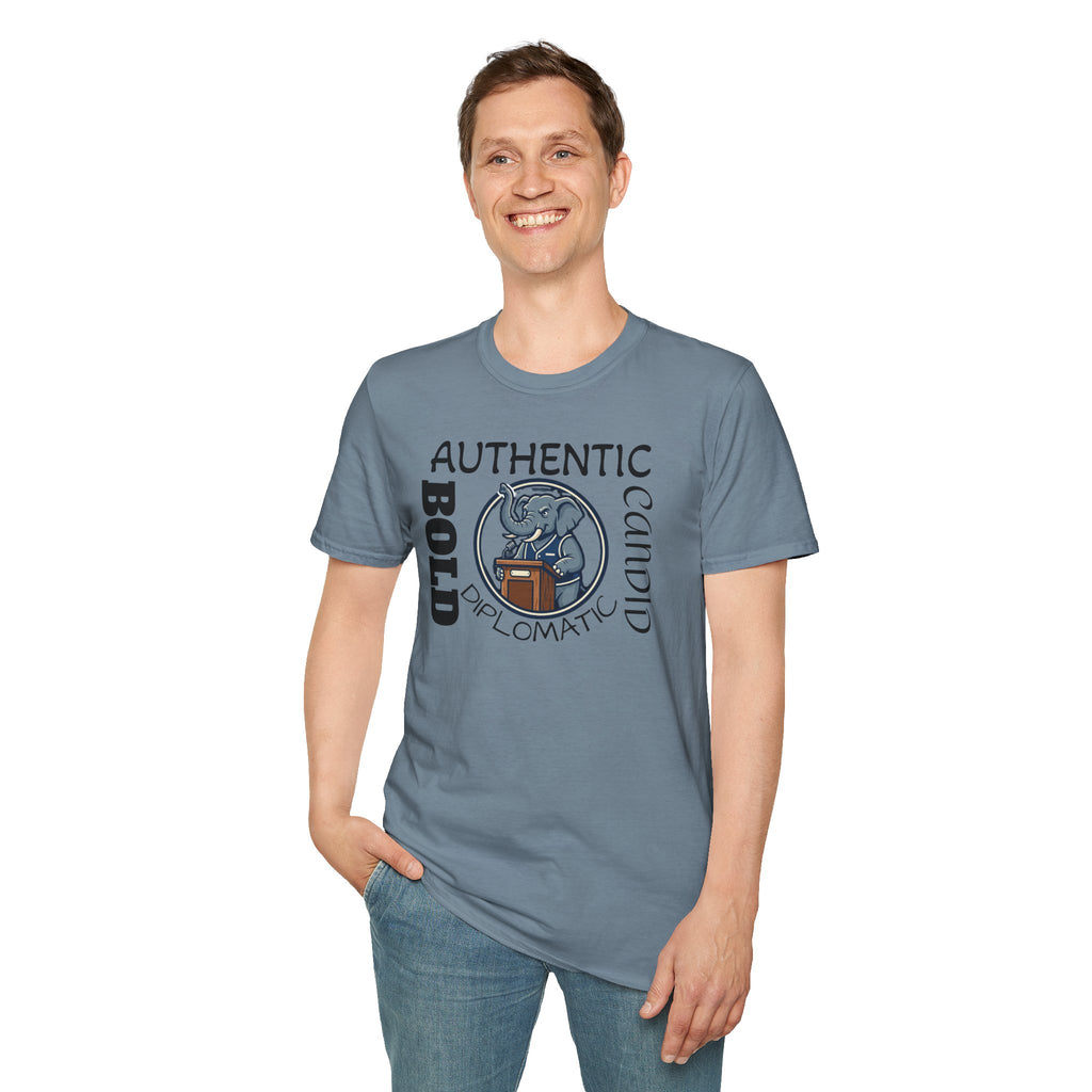 TALKING ELEPHANT Unisex Soft style T-Shirt