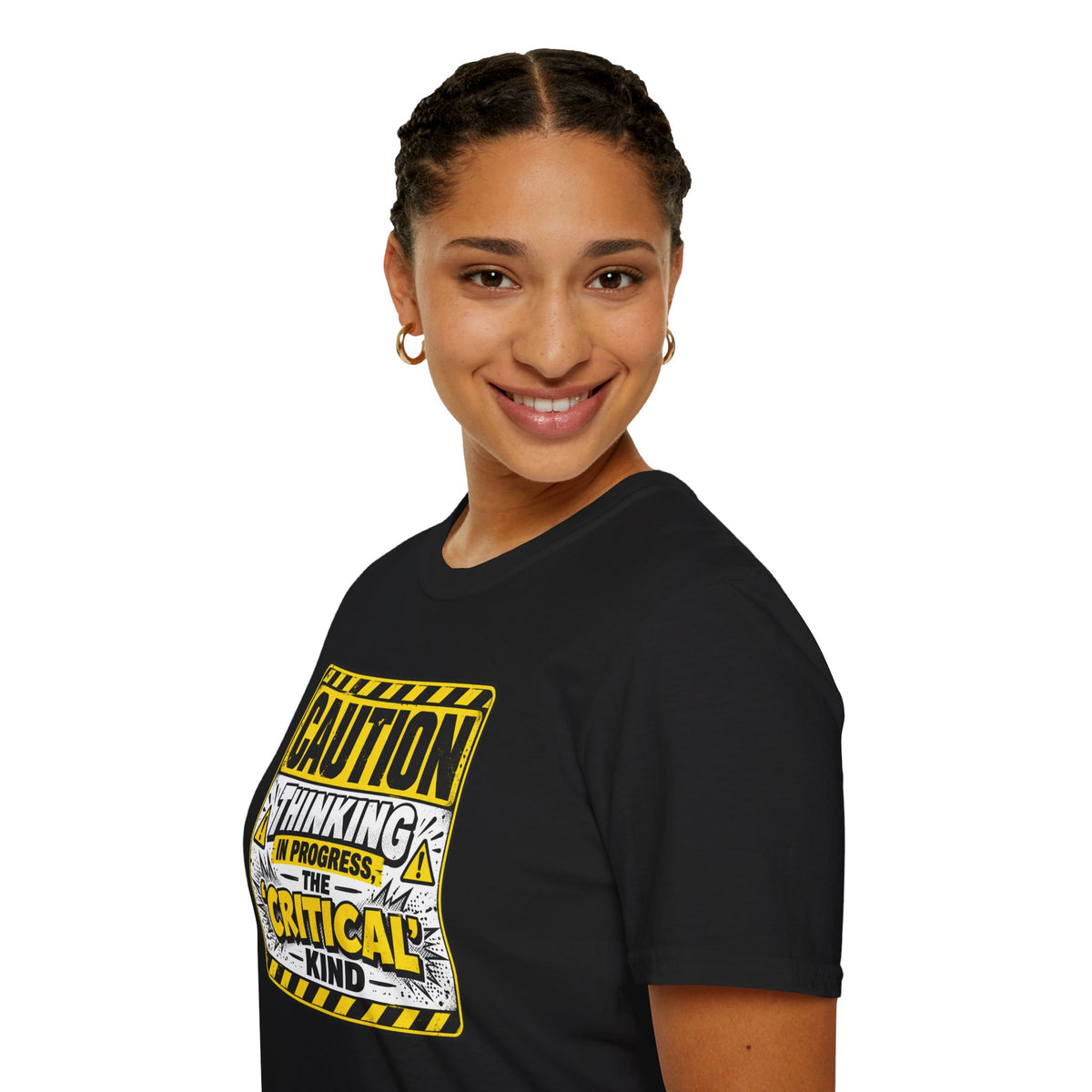 Caution Thinking in Progress Critical Kind T-Shirt