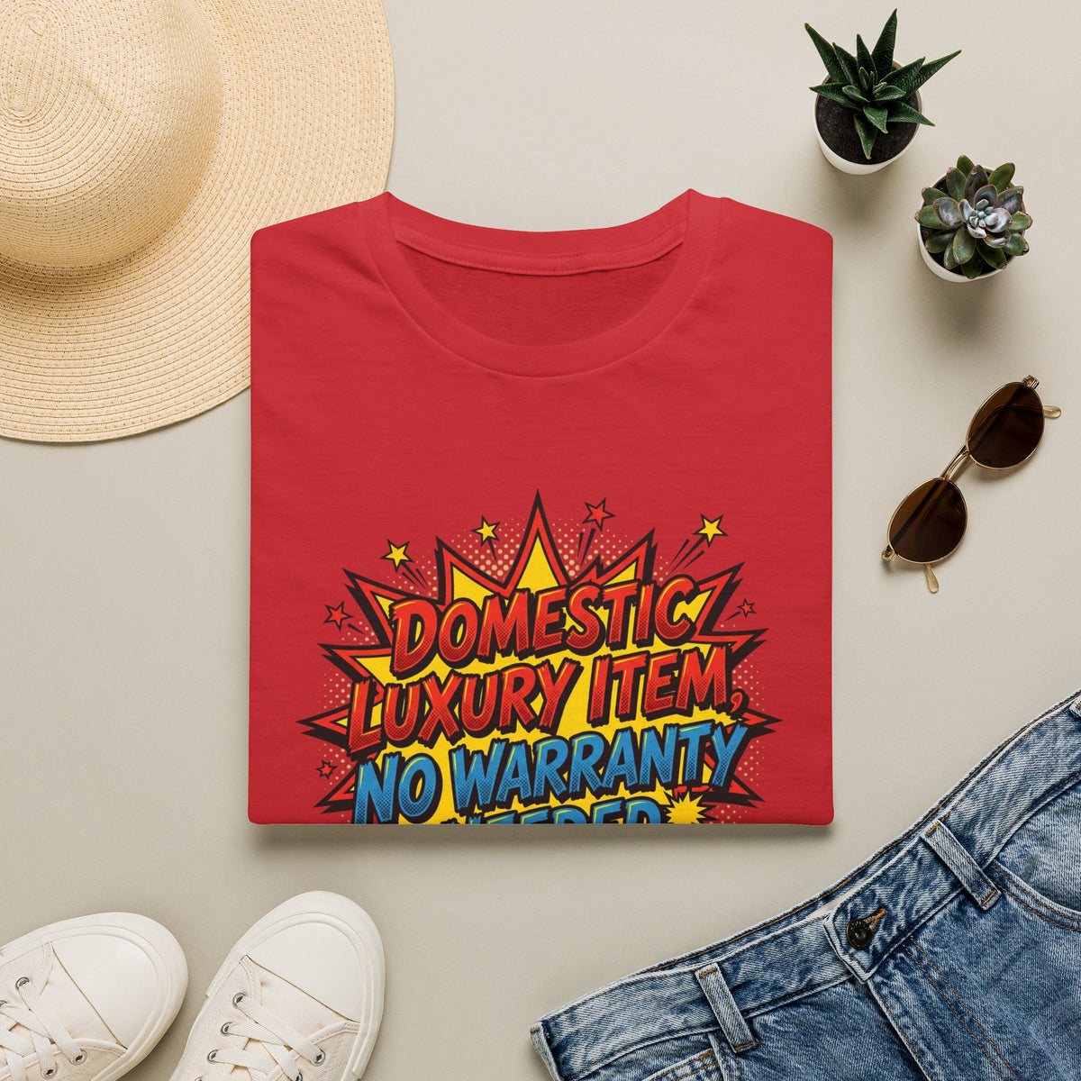 Domestic Luxury Item No Warranty Needed Graphic T-Shirt