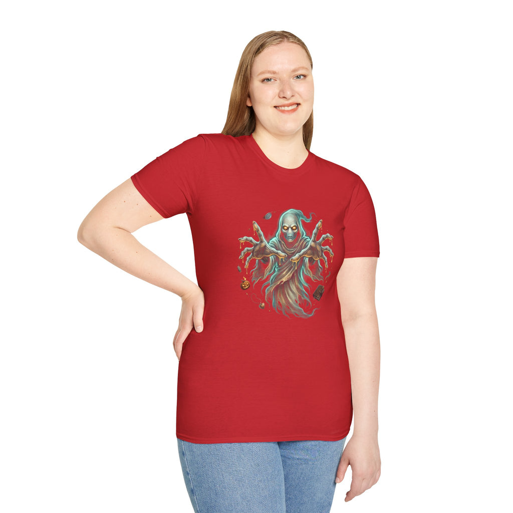Hooded Specter Halloween Unisex Softstyle T-Shirt