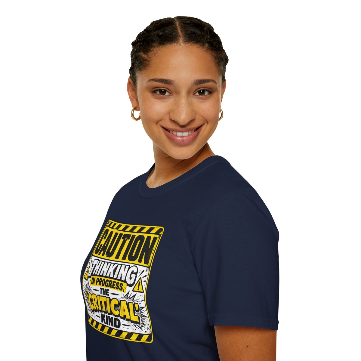 Caution Thinking in Progress Critical Kind T-Shirt