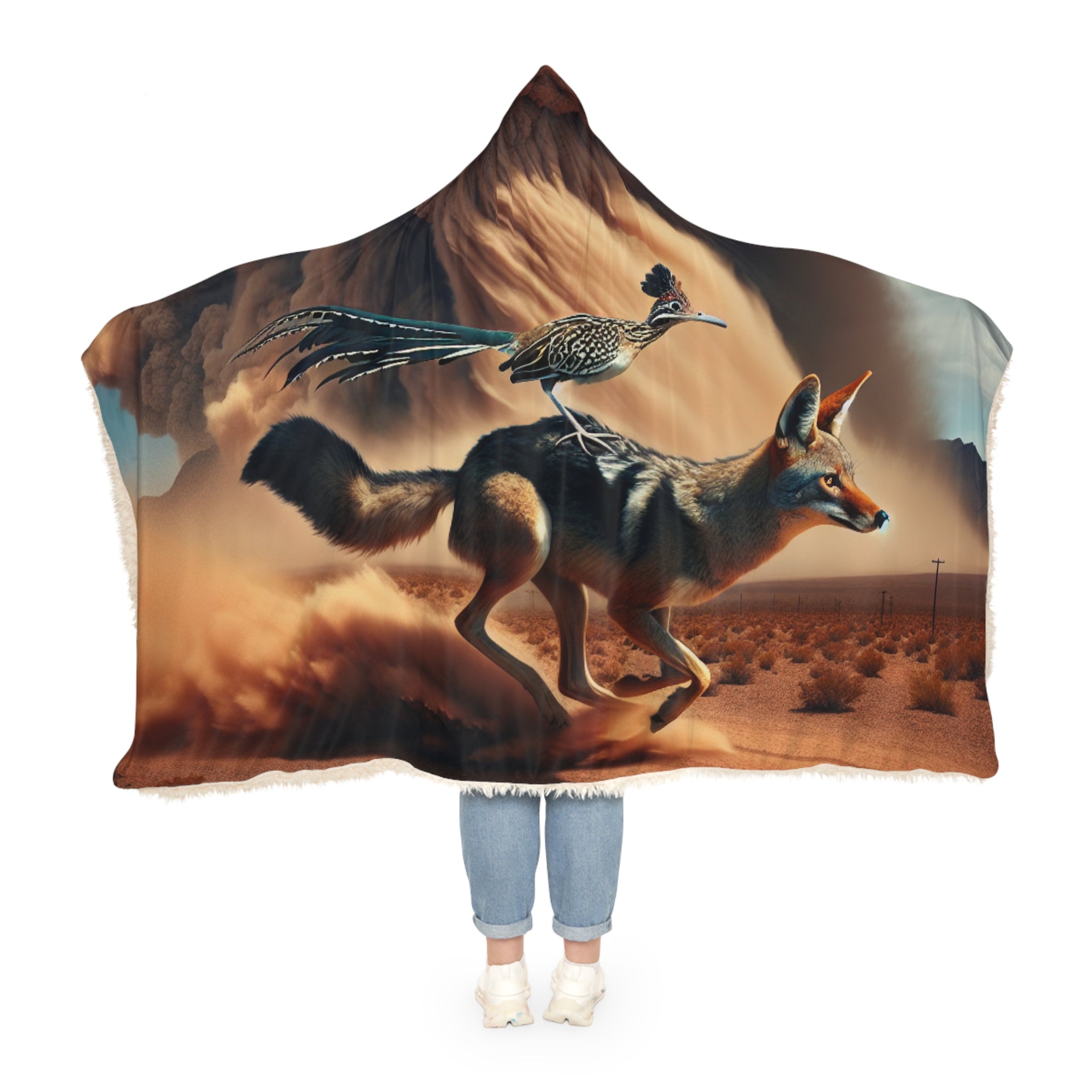 Snuggle Blanket - Roadrunner and Coyote