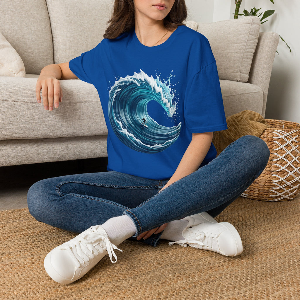 Ocean Wave T-Shirt — Coastal Surf Graphic Tee