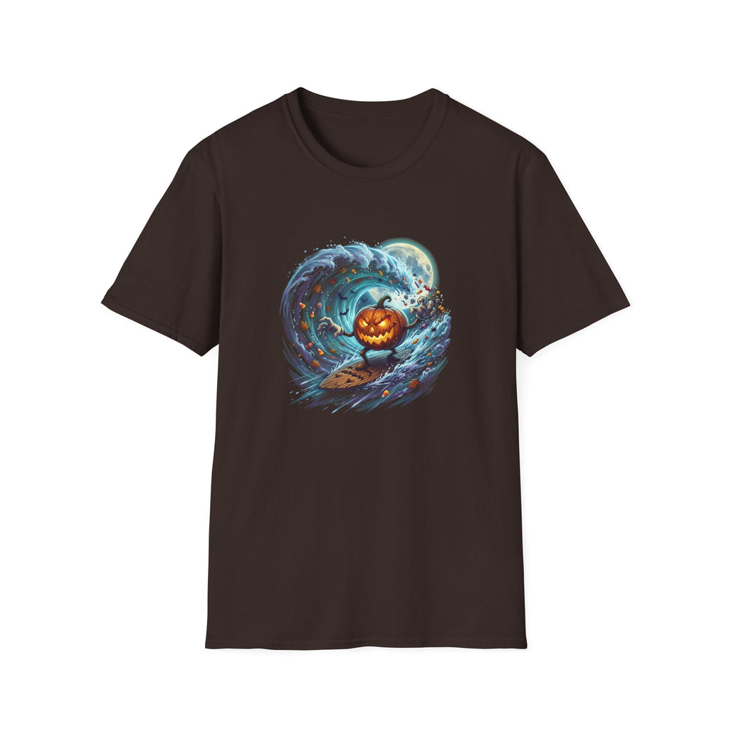 SURFING PUMPKIN Unisex Softstyle T-Shirt