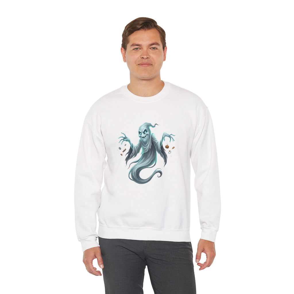 Mischief Ghost Halloween Crewneck Sweatshirt