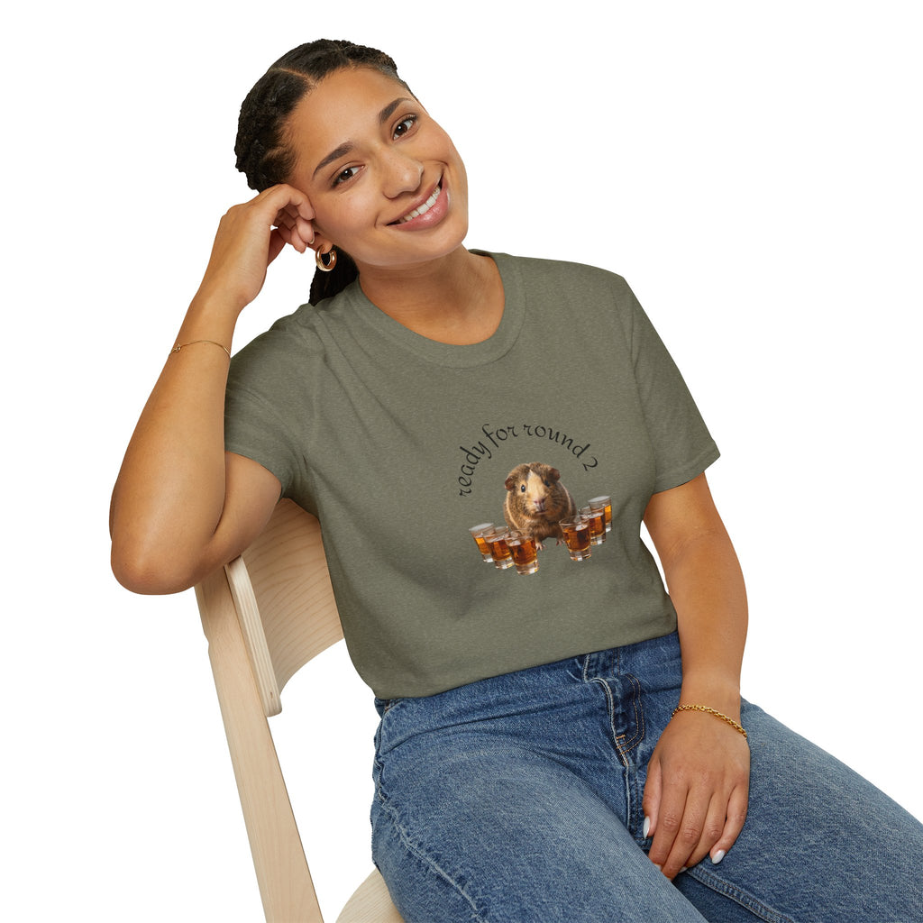 ROUND 2 Unisex Soft style T-Shirt