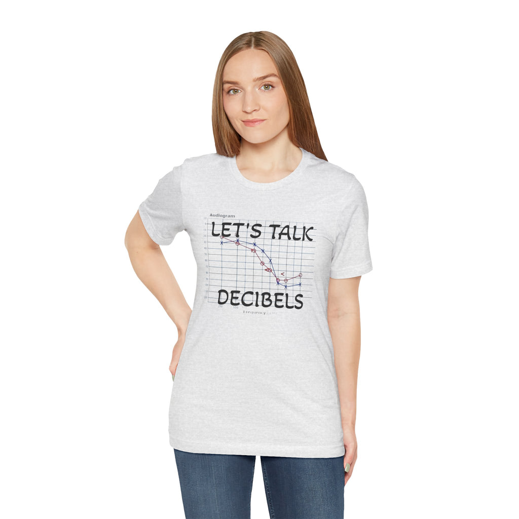 DECIBEL METER Jersey Short Sleeve Tee