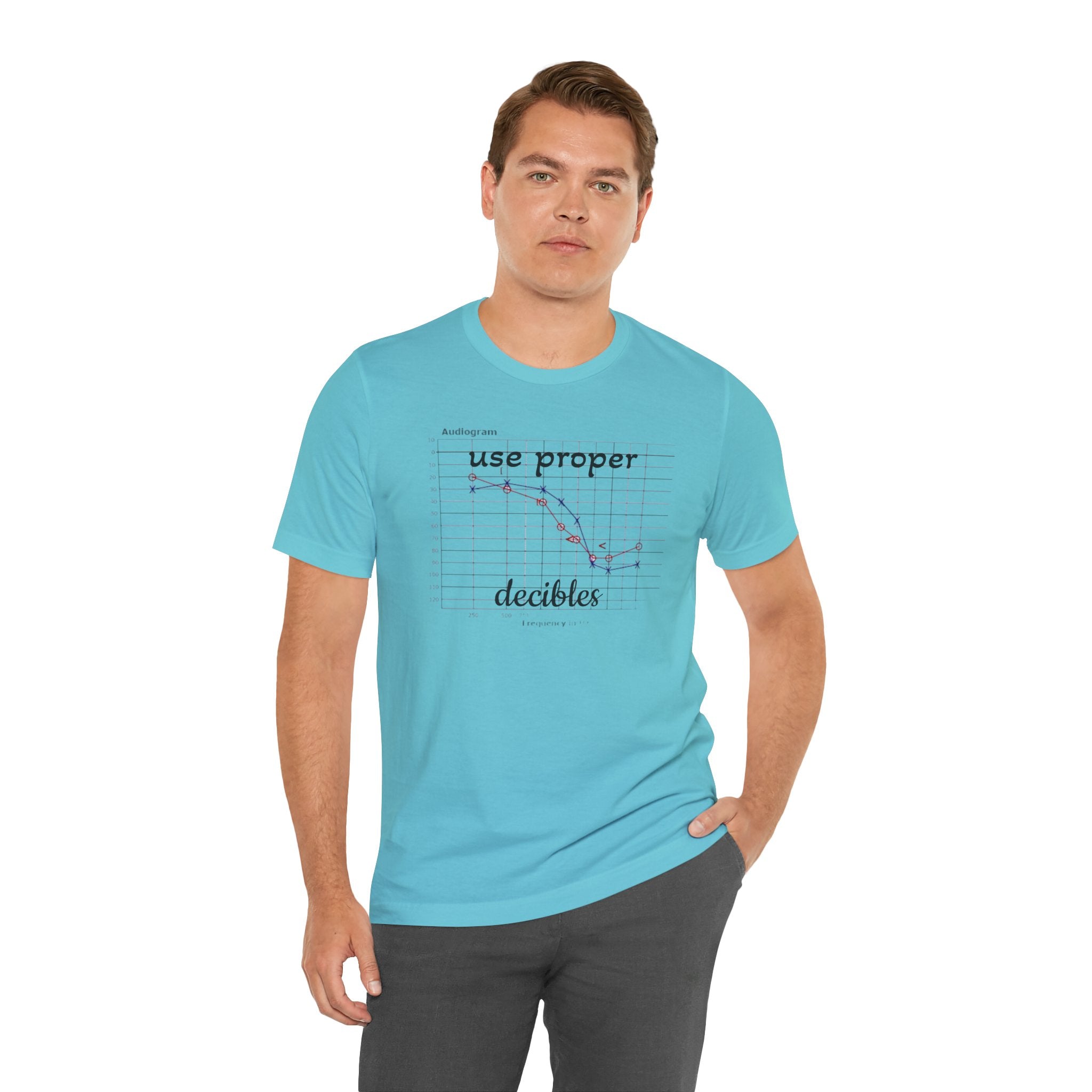 DECIBEL METER Jersey Short Sleeve Tee