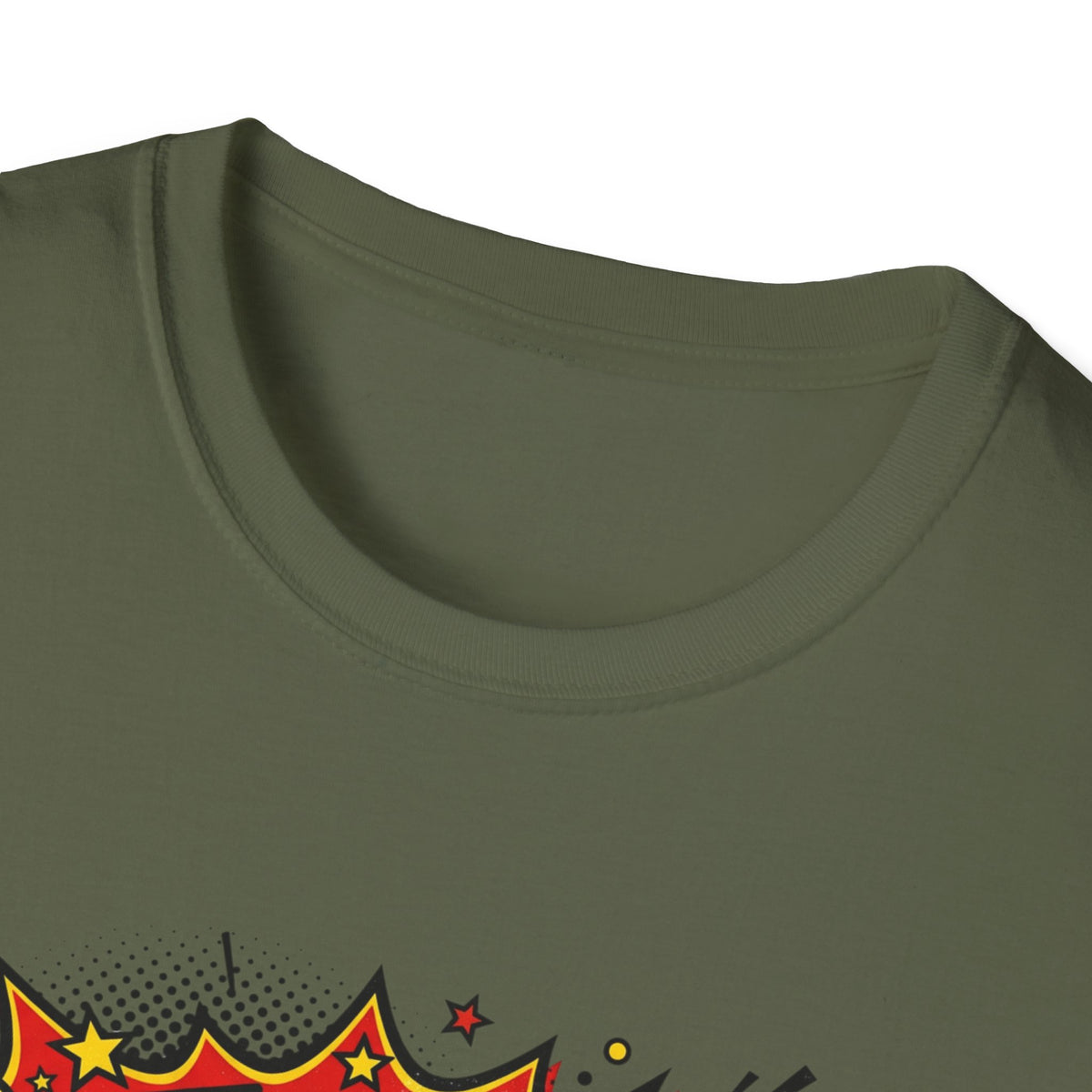 T-Shirt — Comic Pop Art “Potential in the Adjective Sense Don’t Work!” Graphic Tee