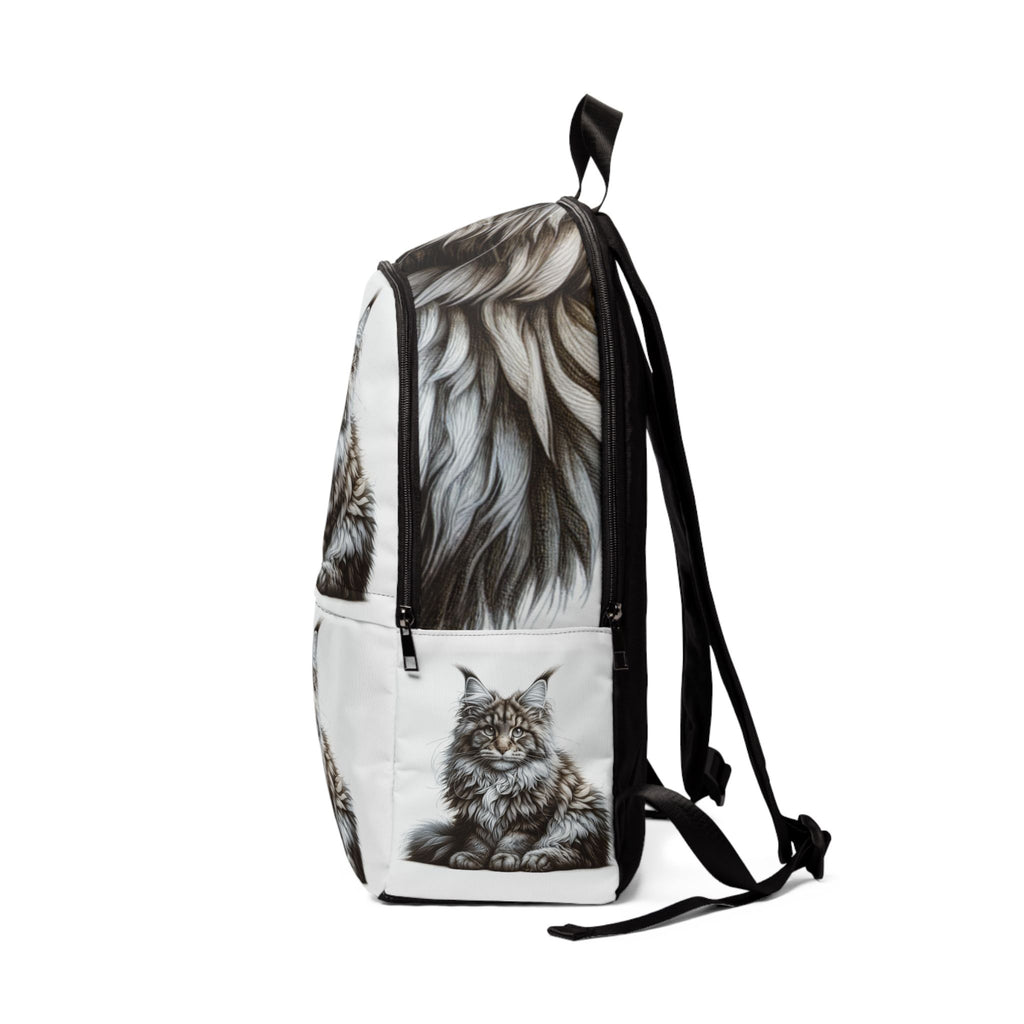 Unisex Fabric Backpack