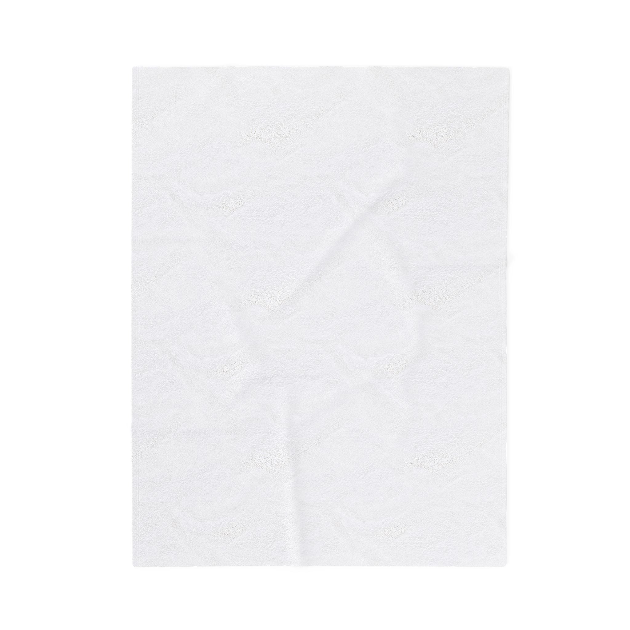 Candy Grabber Ghost Halloween Velveteen Plush Blanket