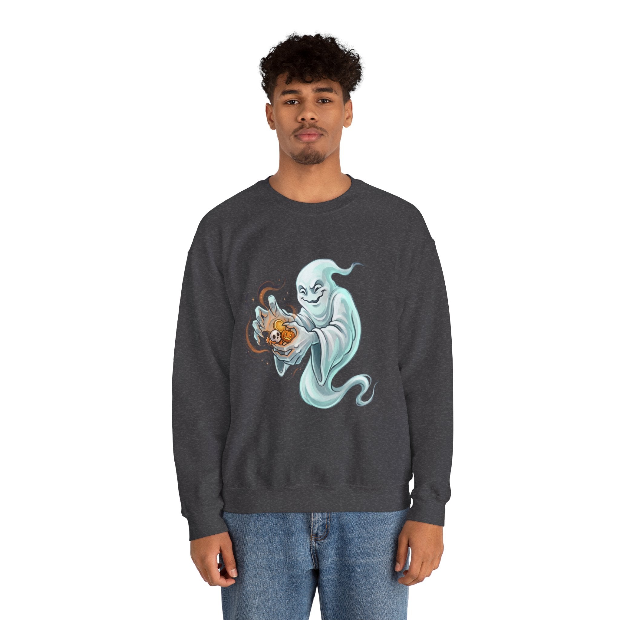 Ghost Portal Halloween Unisex Heavy Blend Crewneck Sweatshirt