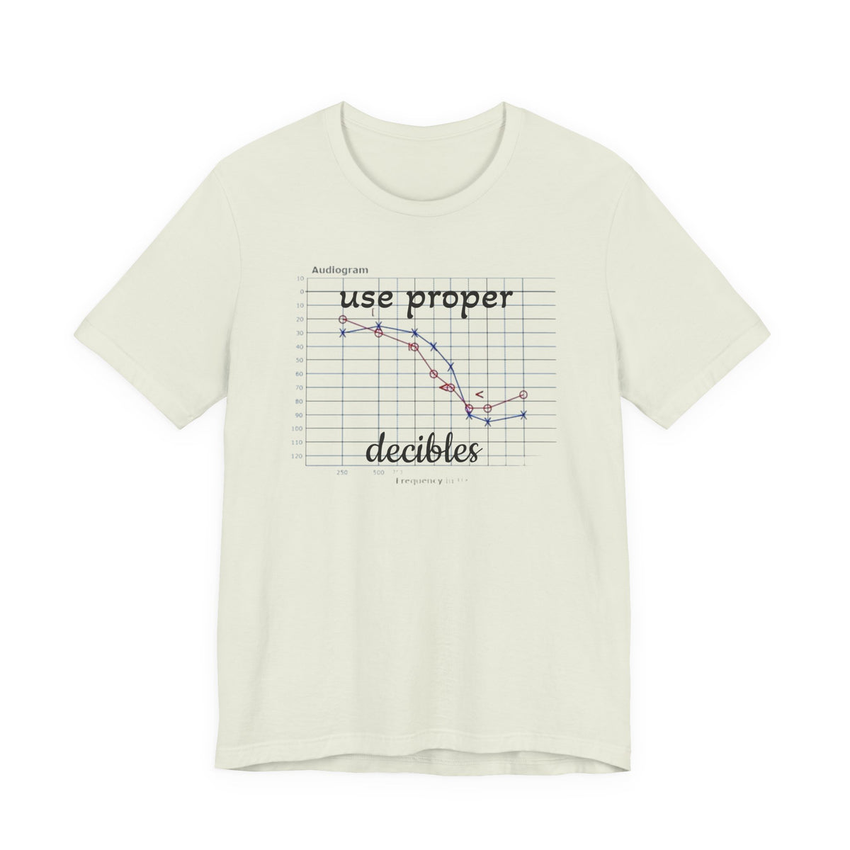 DECIBEL METER Jersey Short Sleeve Tee