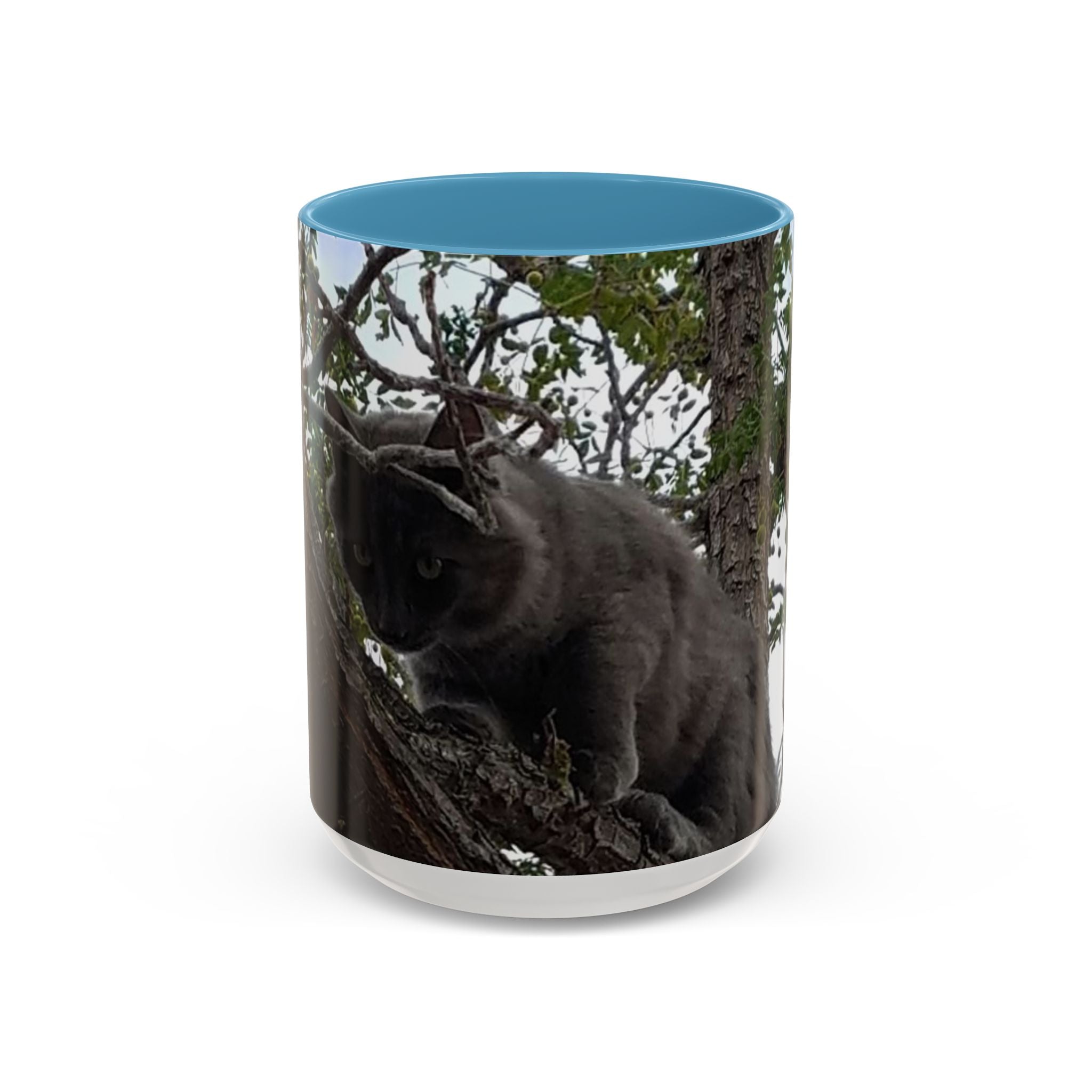 Cat in a Tree Accent Coffee Mug (11oz, 15oz)