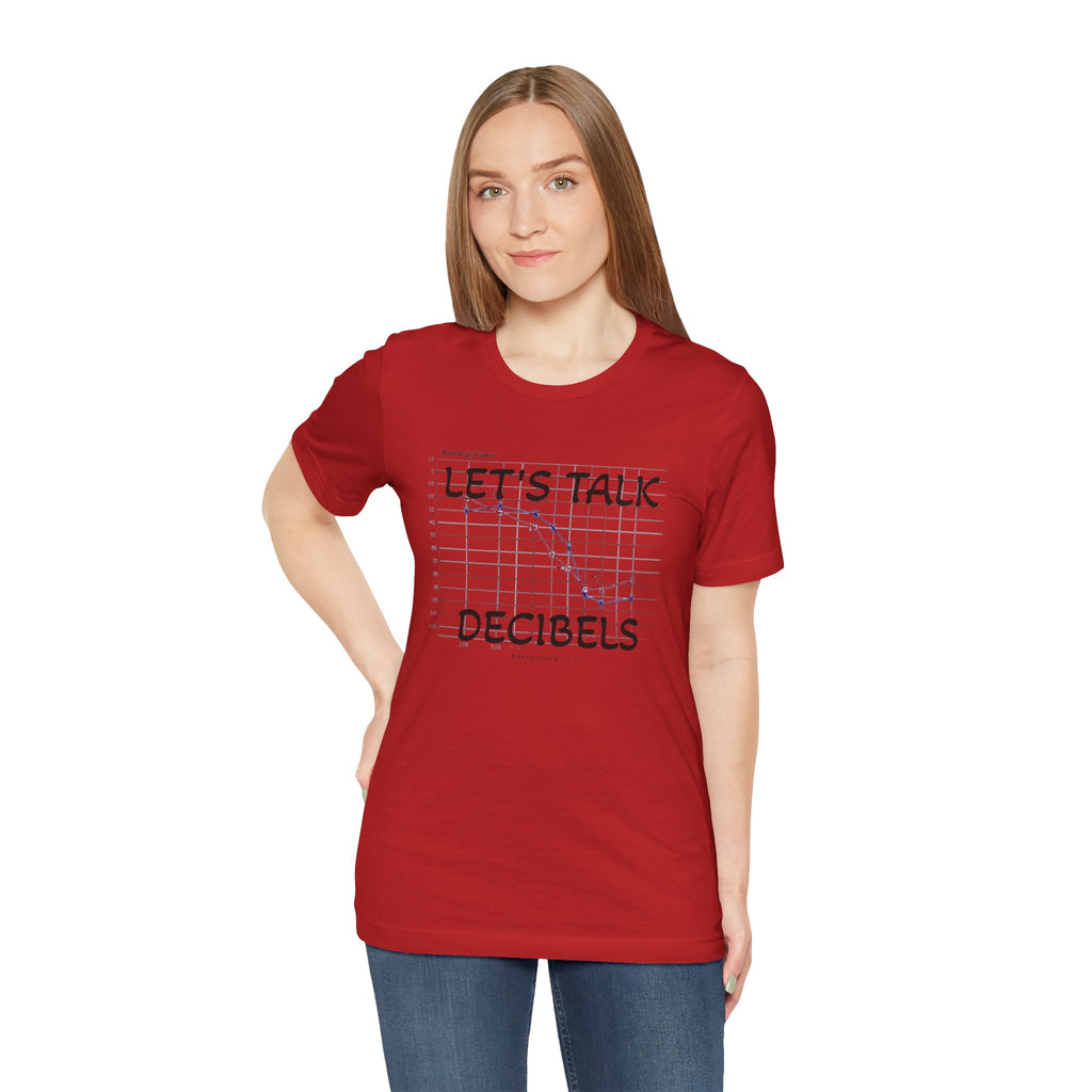 DECIBEL METER Jersey Short Sleeve Tee