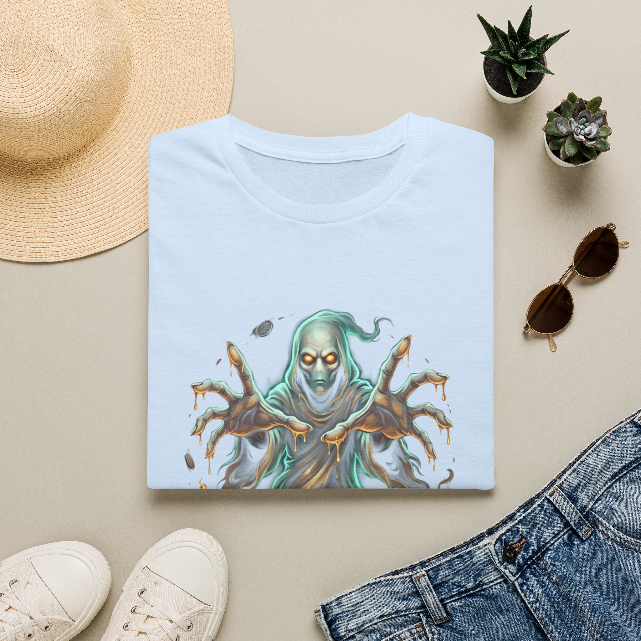 Hooded Specter Halloween Unisex Softstyle T-Shirt