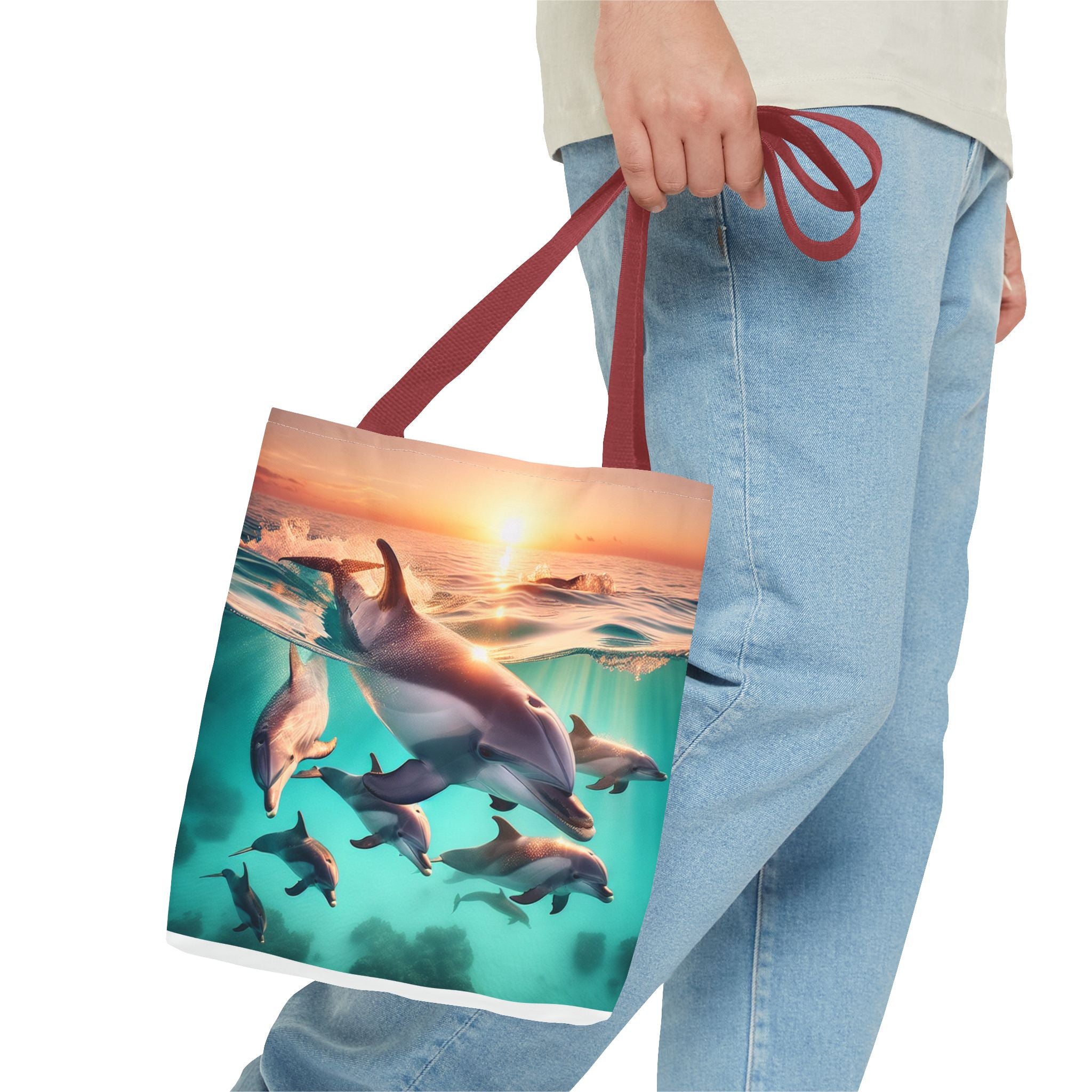 Dolphins Tote Bag