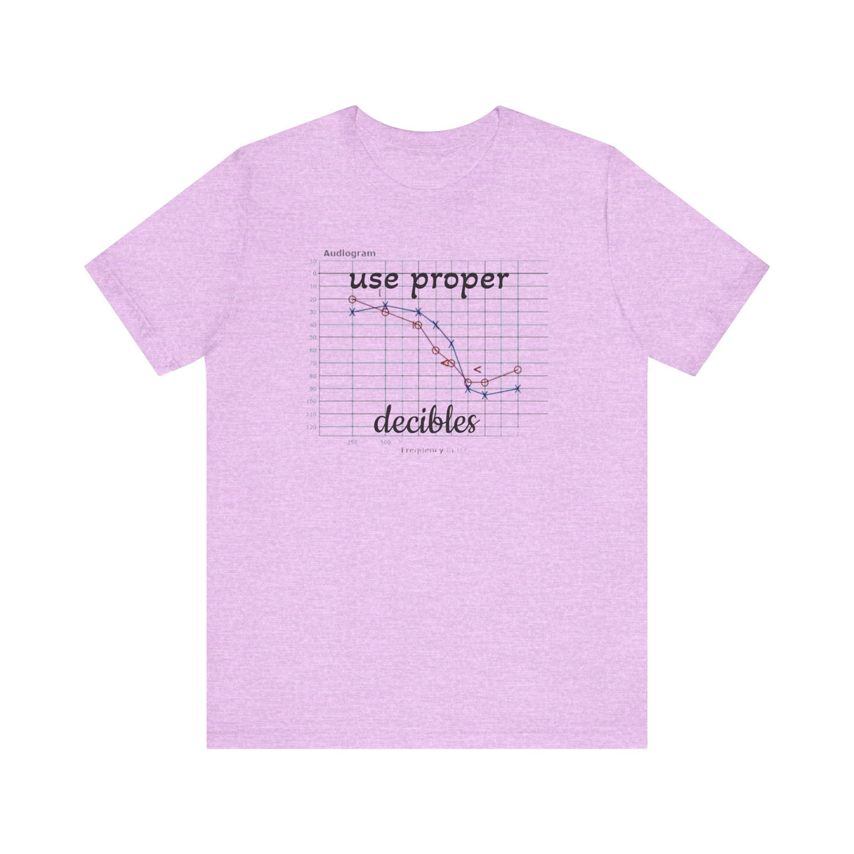 DECIBEL METER Jersey Short Sleeve Tee