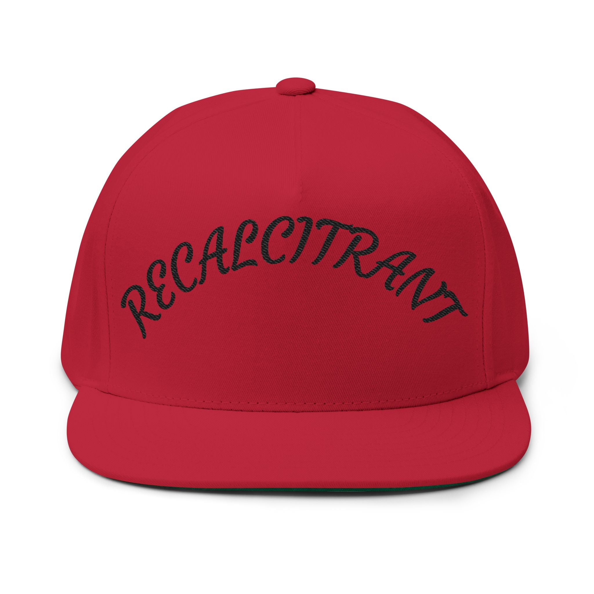 Flat Bill Cap (Embroidery)