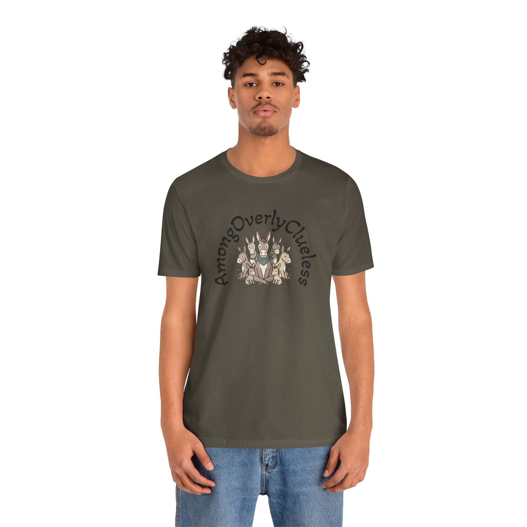Among the Overly Clueless Unisex Softstyle T-Shirt