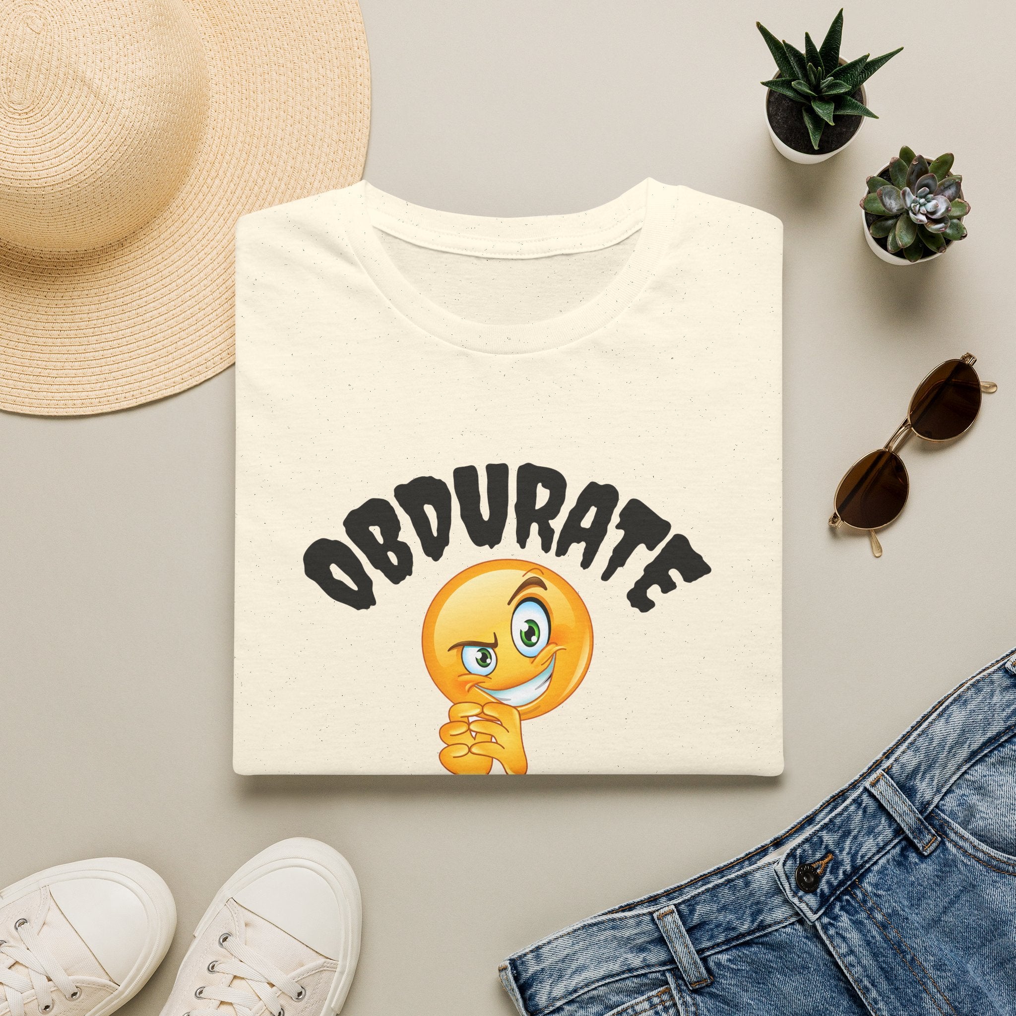 OBDURATE Unisex Softstyle T-Shirt