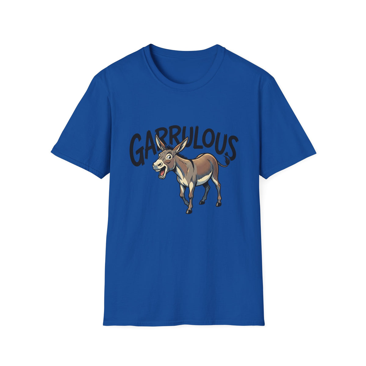 Garrulous Donkey Funny Animal T-Shirt