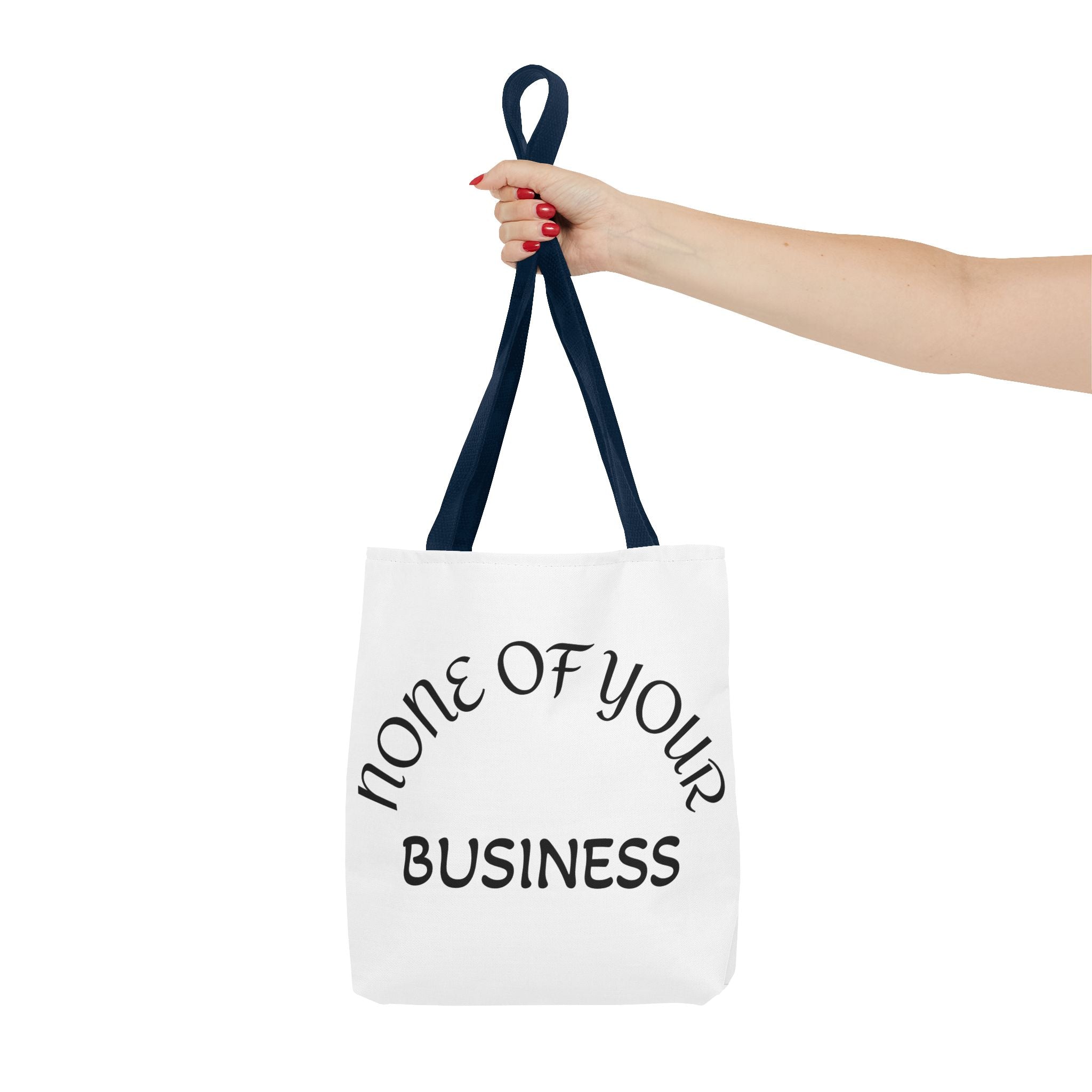 None of your Business (rat on the backside)Tote Bag (AOP)